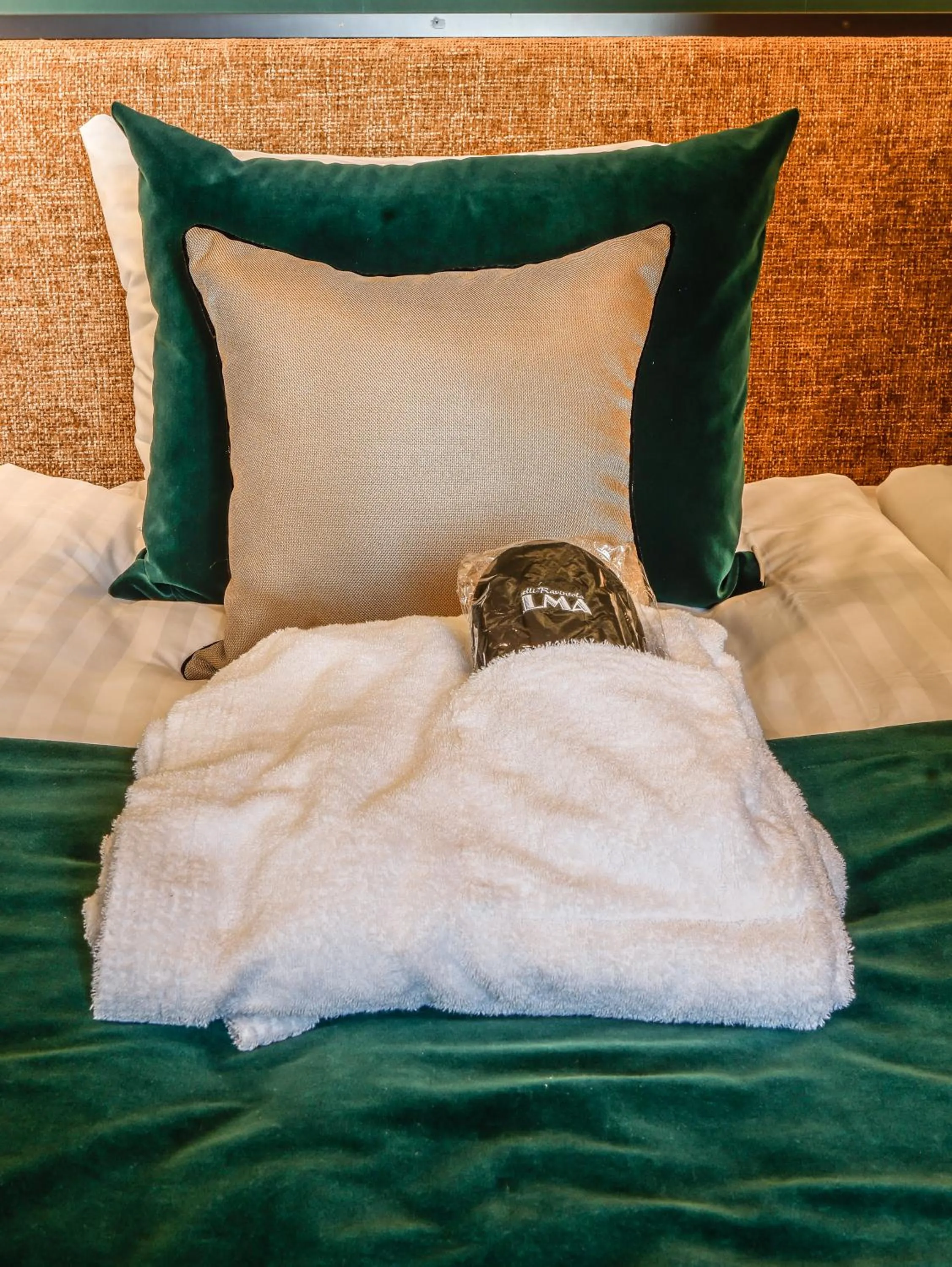 Bed in Hotelli-Ravintola Alma