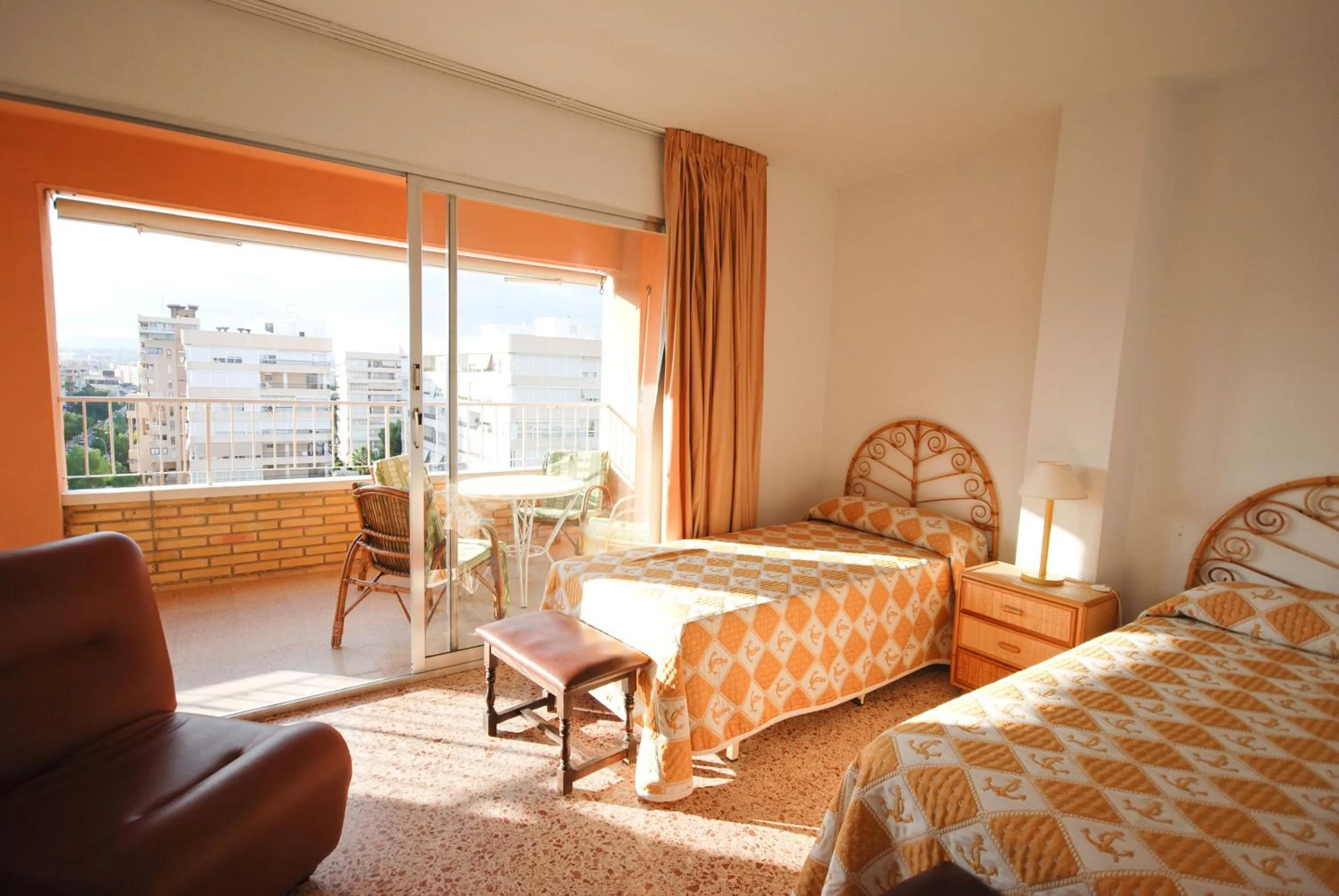Bed in Apartamentos Concorde