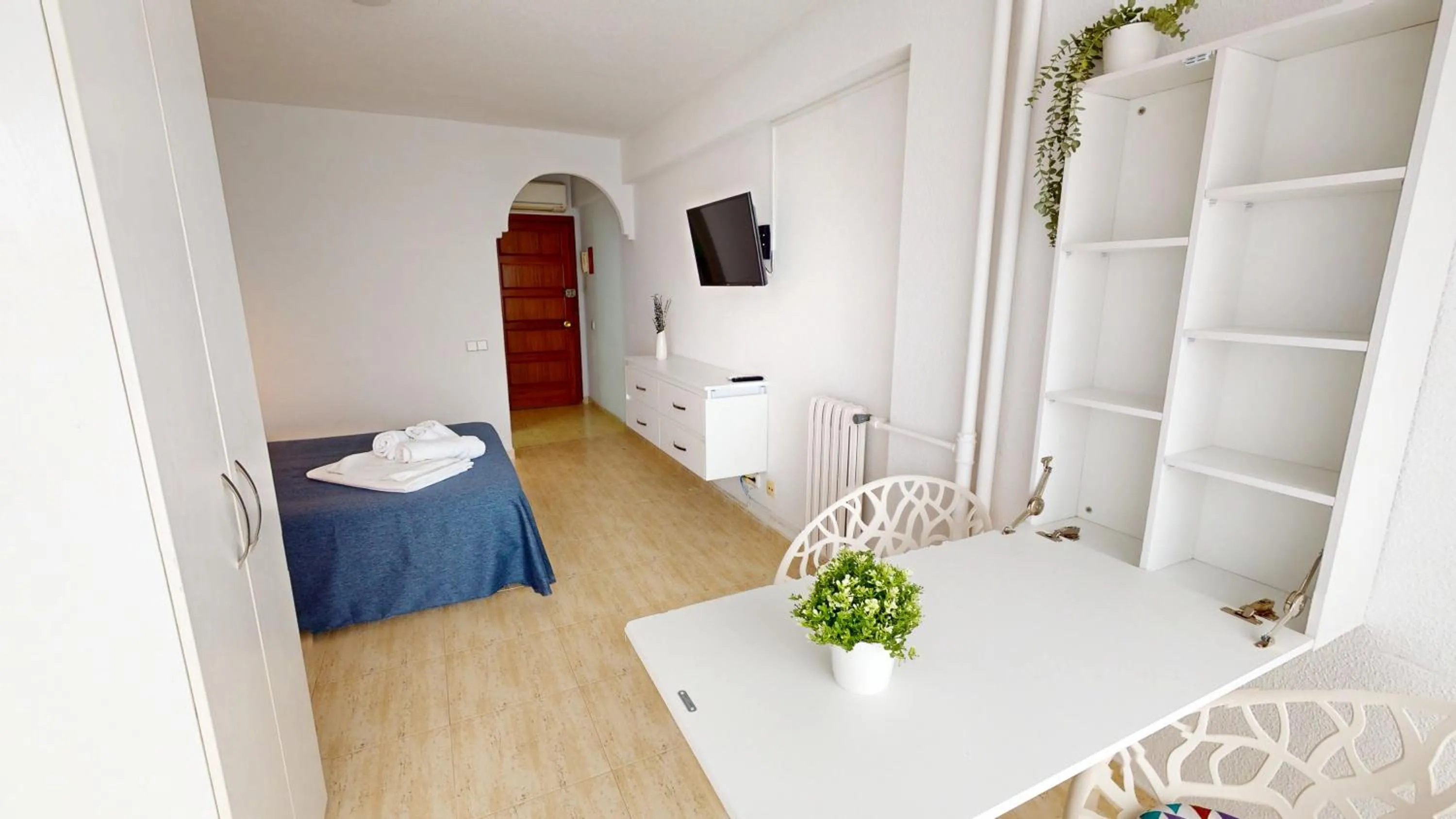 Bed in Apartamentos Concorde