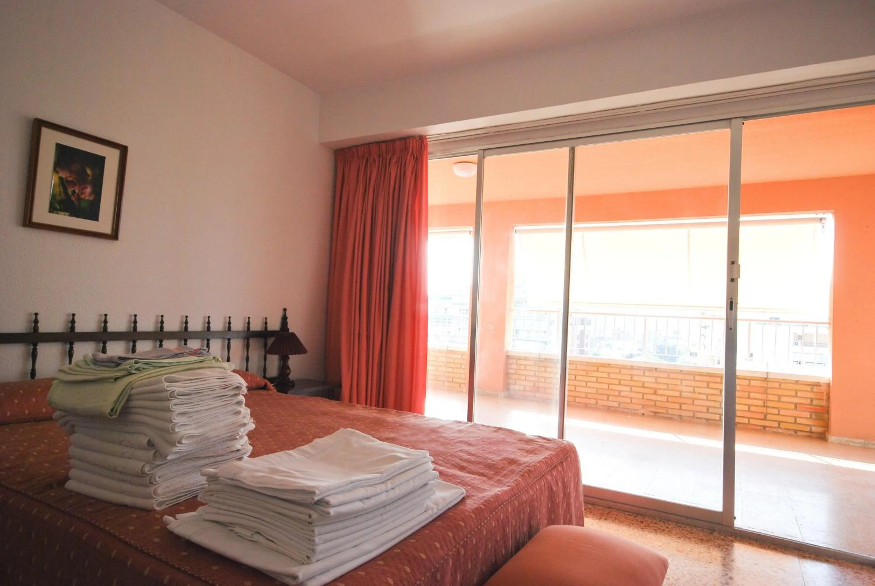 Bed in Apartamentos Concorde