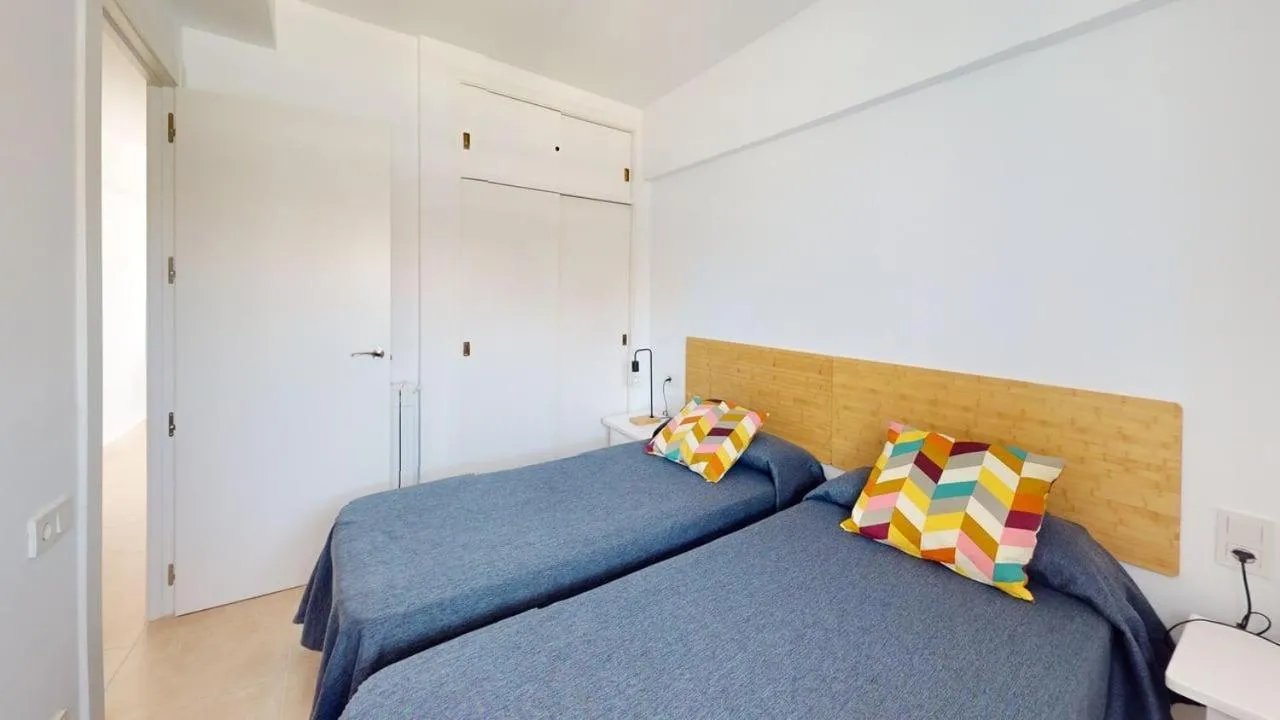Bed in Apartamentos Concorde