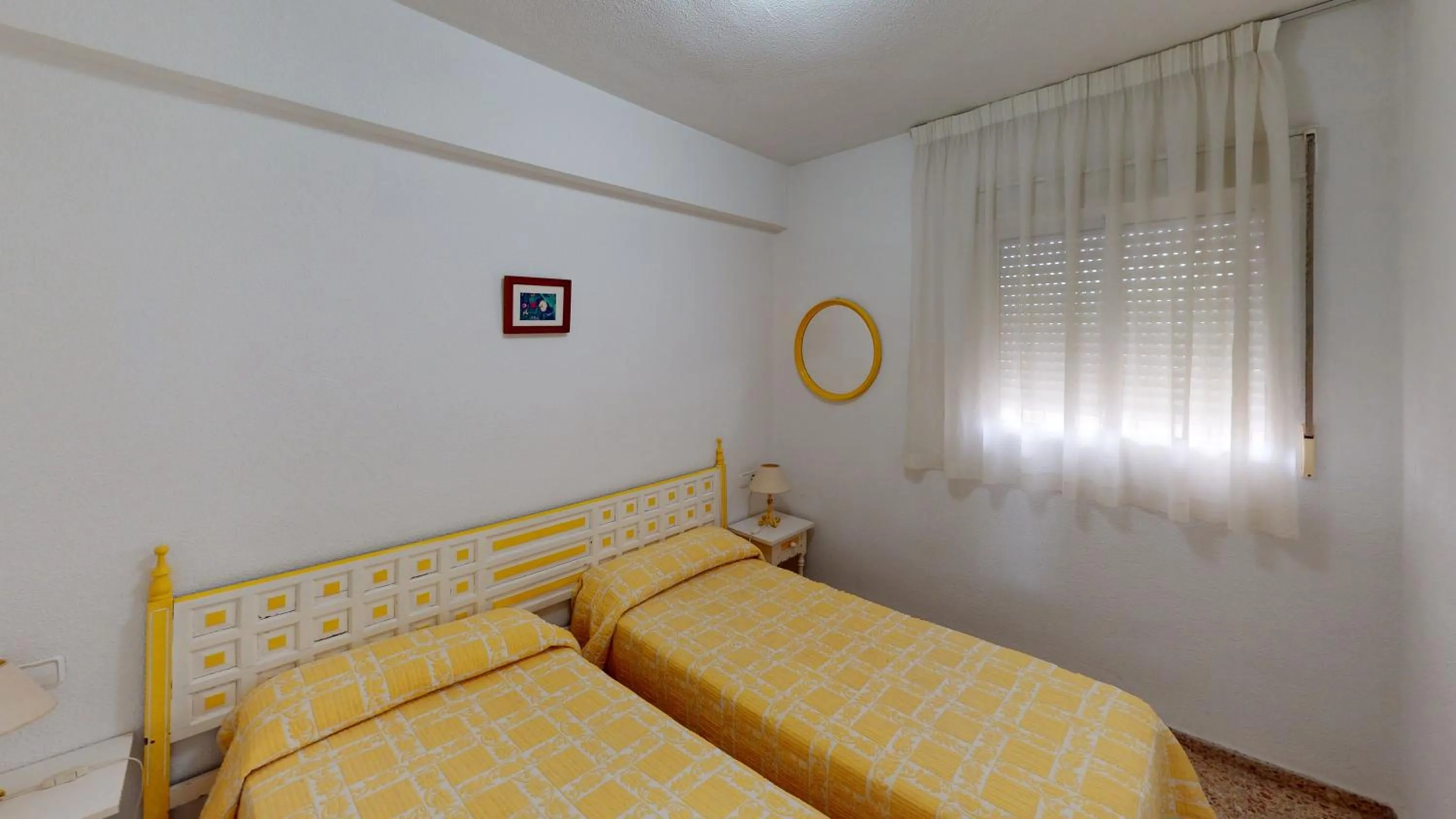 Bed in Apartamentos Concorde