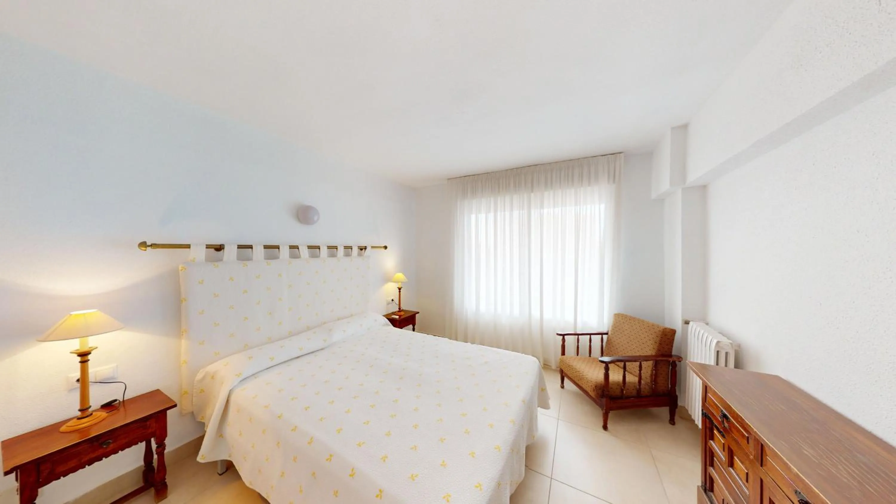 Bed in Apartamentos Concorde