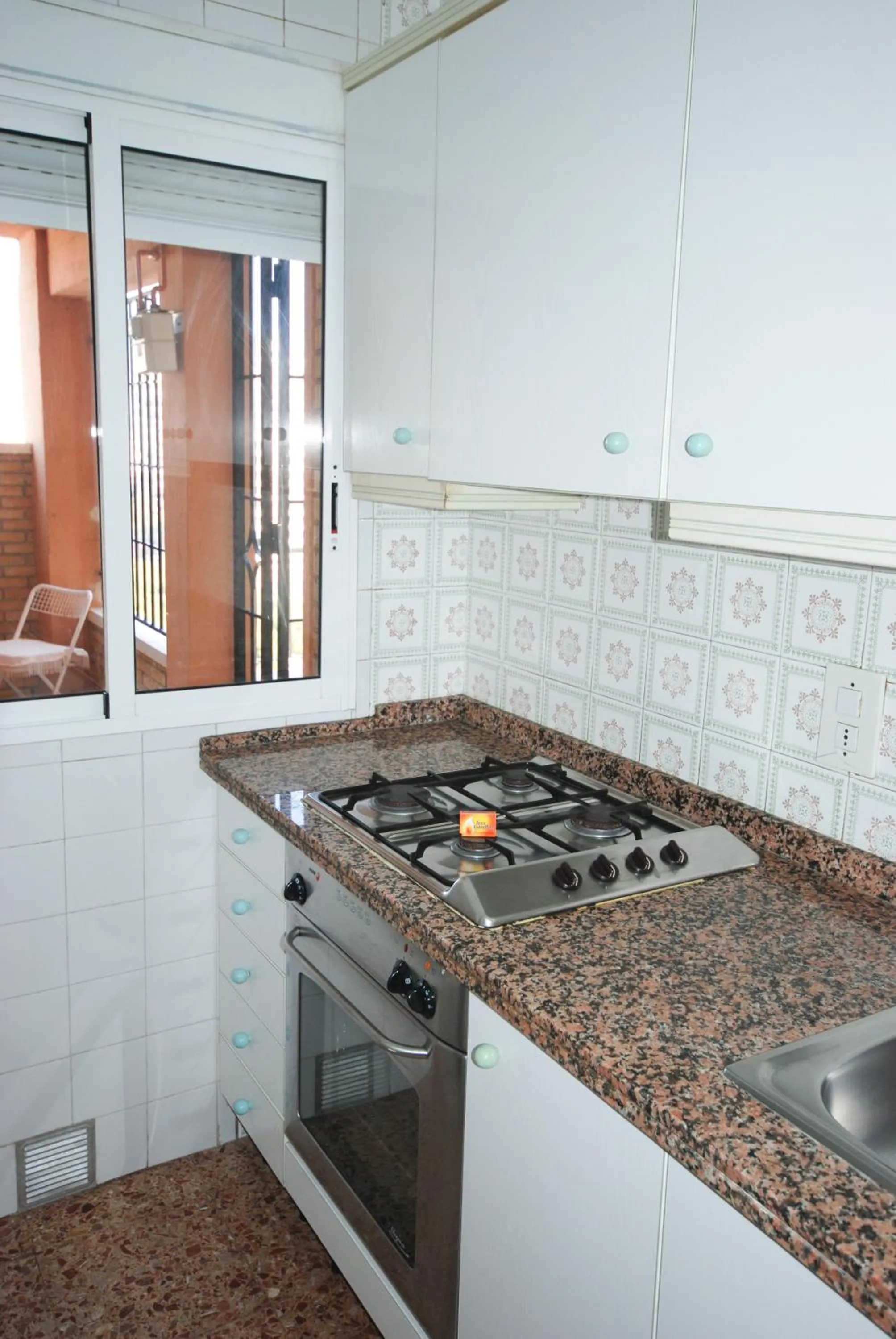 Kitchen or kitchenette in Apartamentos Concorde