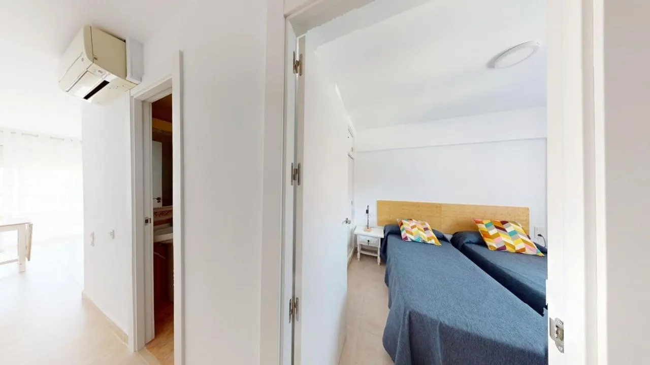 Bed in Apartamentos Concorde