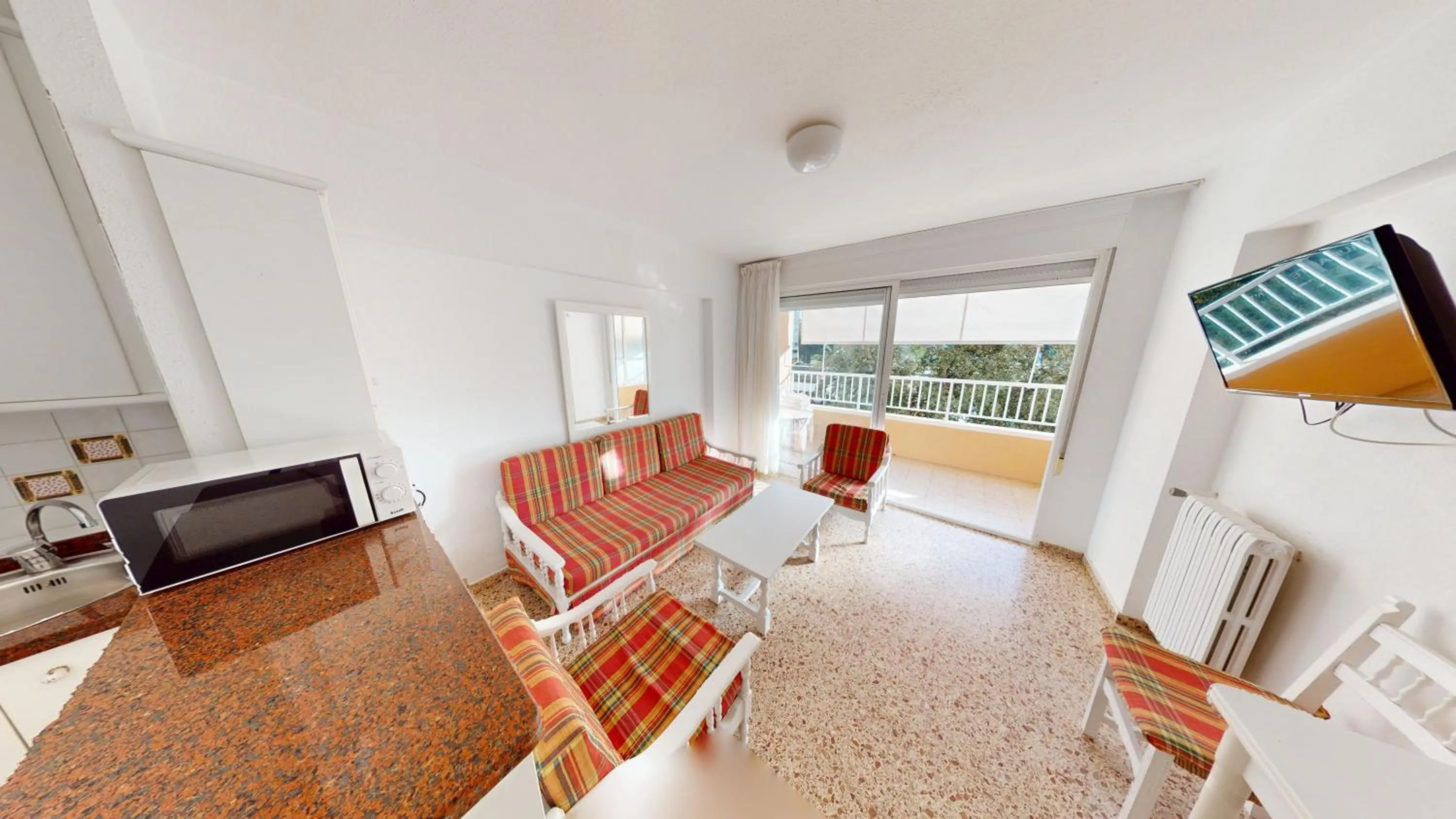 Communal lounge/ TV room in Apartamentos Concorde