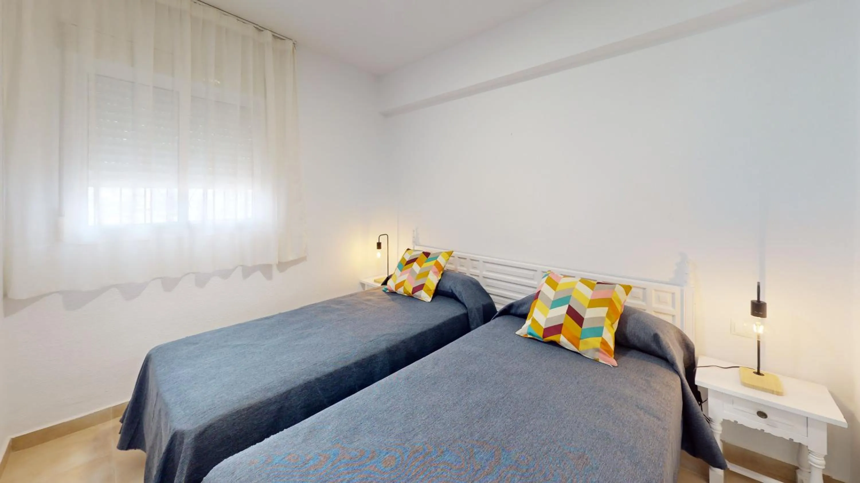 Bed in Apartamentos Concorde