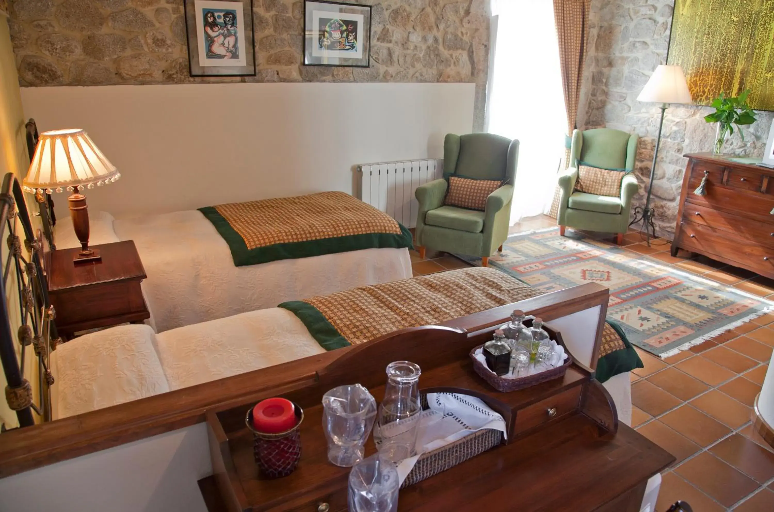 Room with Twin Bed - single occupancy in Entre Os Ríos - Casa Rural y Enoturismo Room with Twin Bed - single occupancy in Entre Os Ríos - Casa Rural y Enoturismo