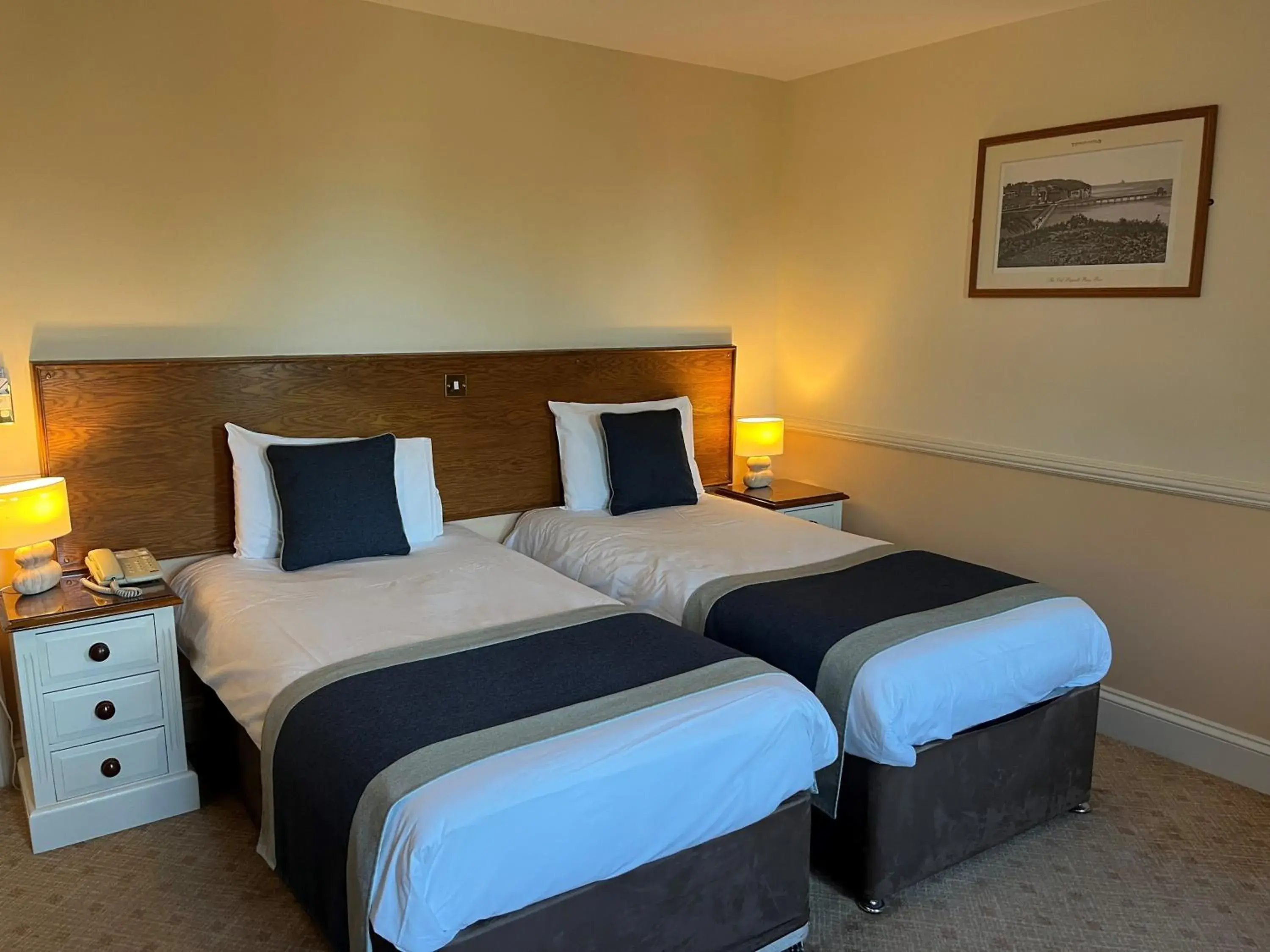 Twin Room in The Pegwell Bay Hotel Twin Room in The Pegwell Bay Hotel