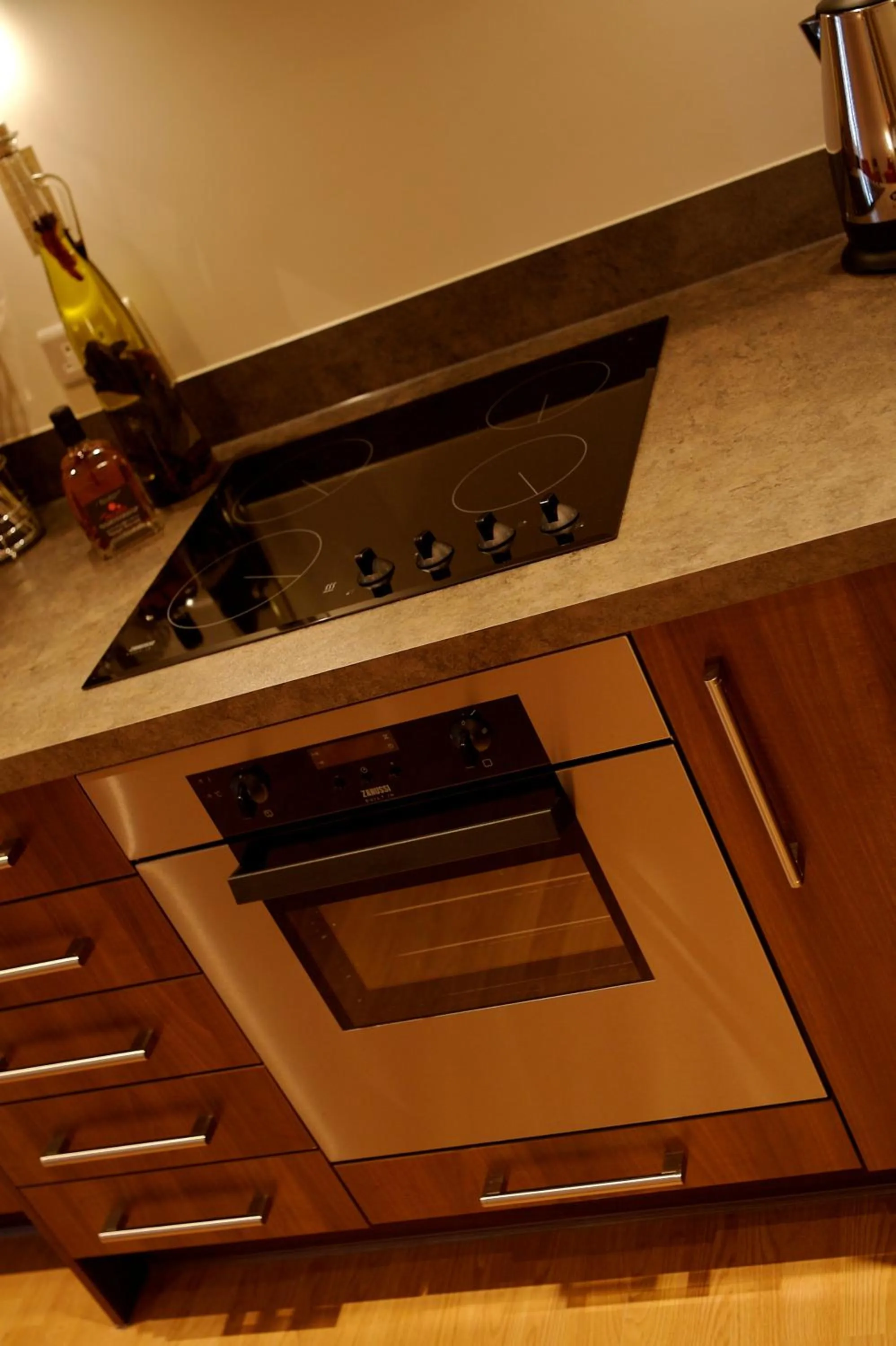 Kitchen or kitchenette in The Spires Serviced Apartments Birmingham