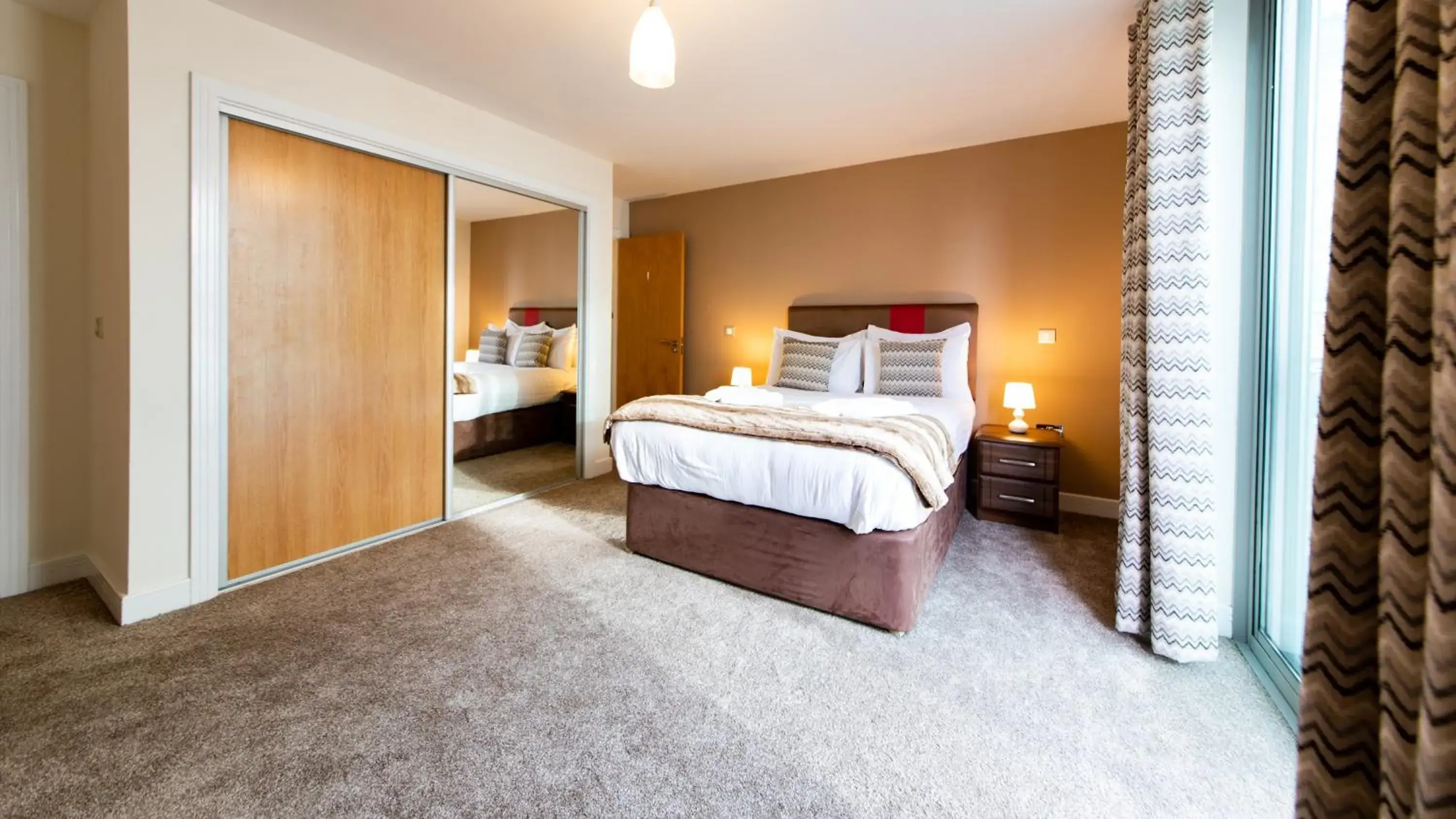 Bed in The Spires Serviced Apartments Birmingham Bed in The Spires Serviced Apartments Birmingham