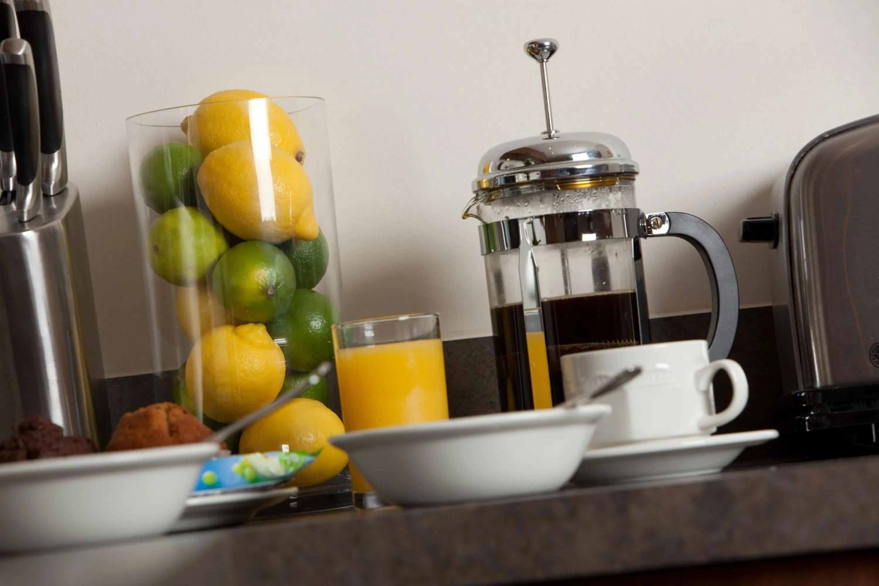 Kitchen or kitchenette in The Spires Serviced Apartments Birmingham