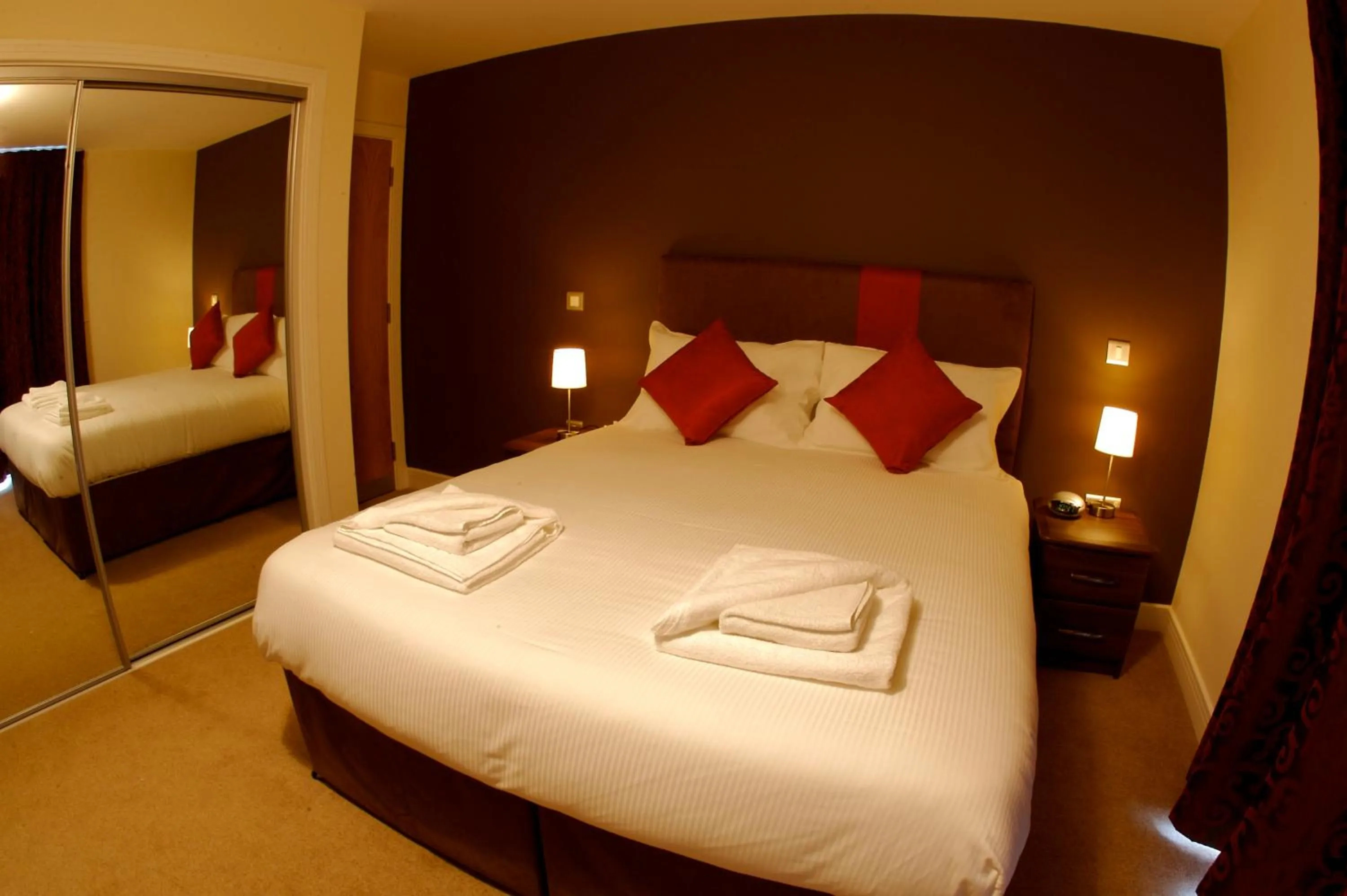 Bed in The Spires Serviced Apartments Birmingham