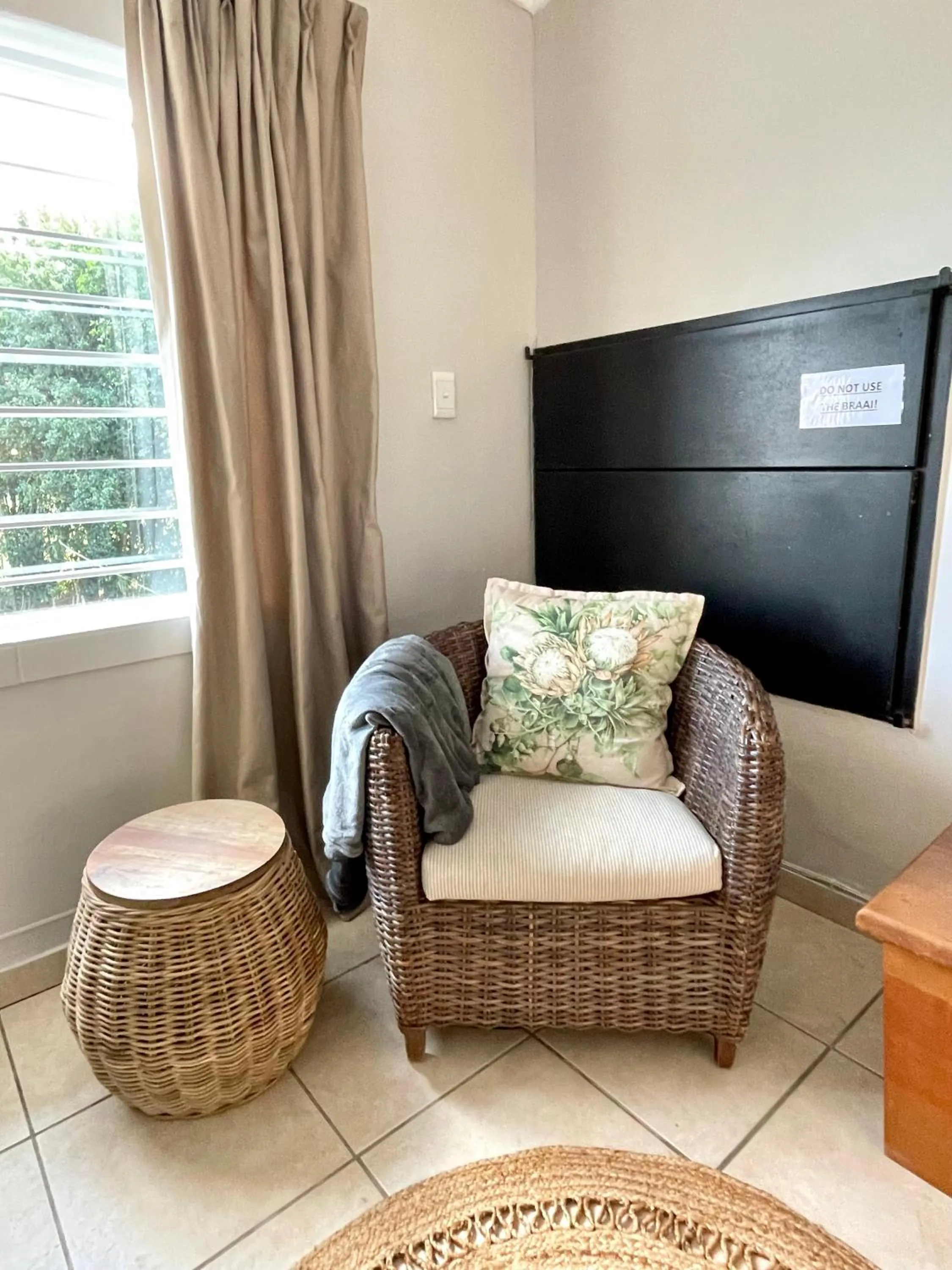 Seating area in Groenvlei Guest Farm