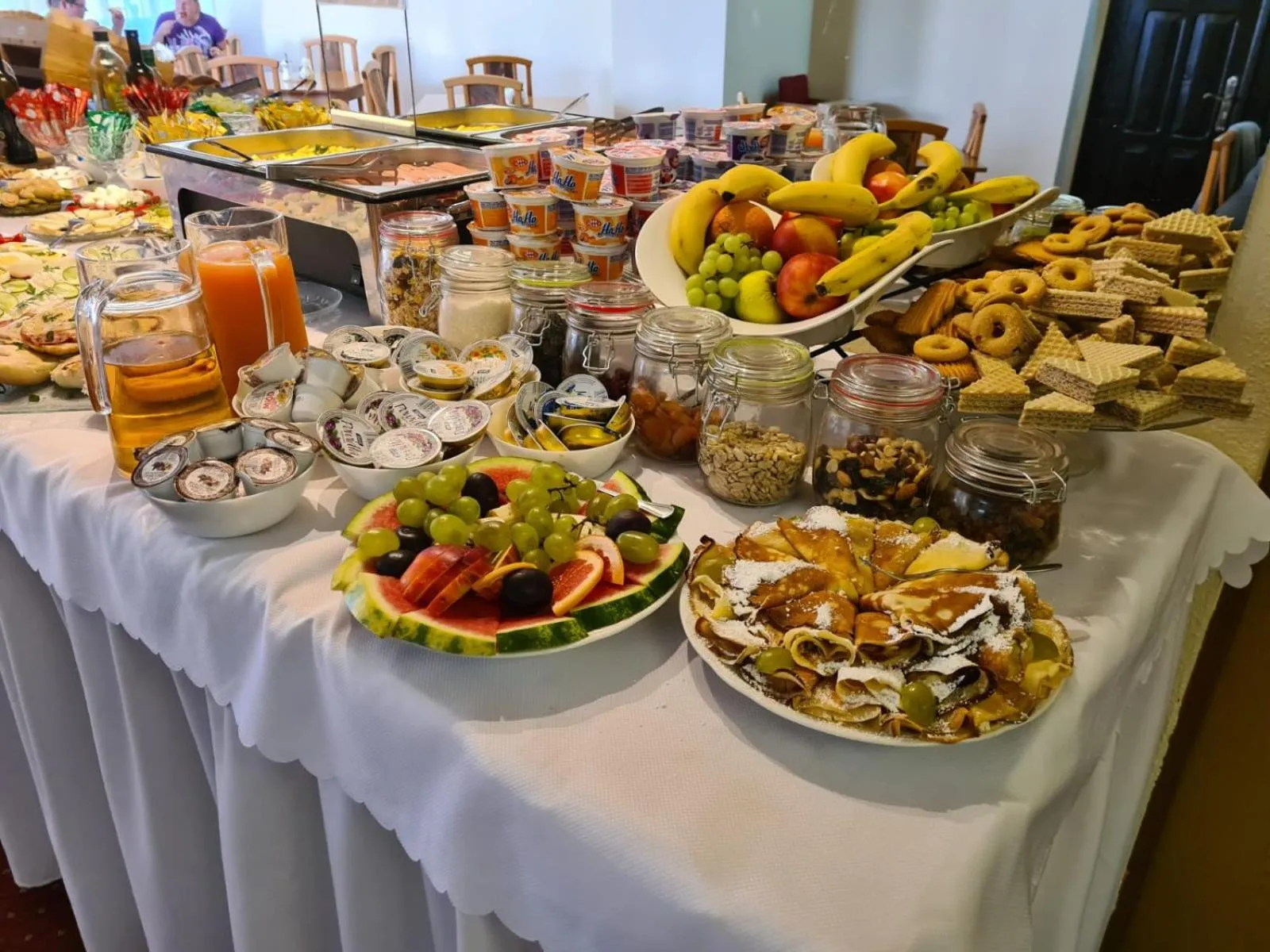 Buffet breakfast in Hotel Kolorowa