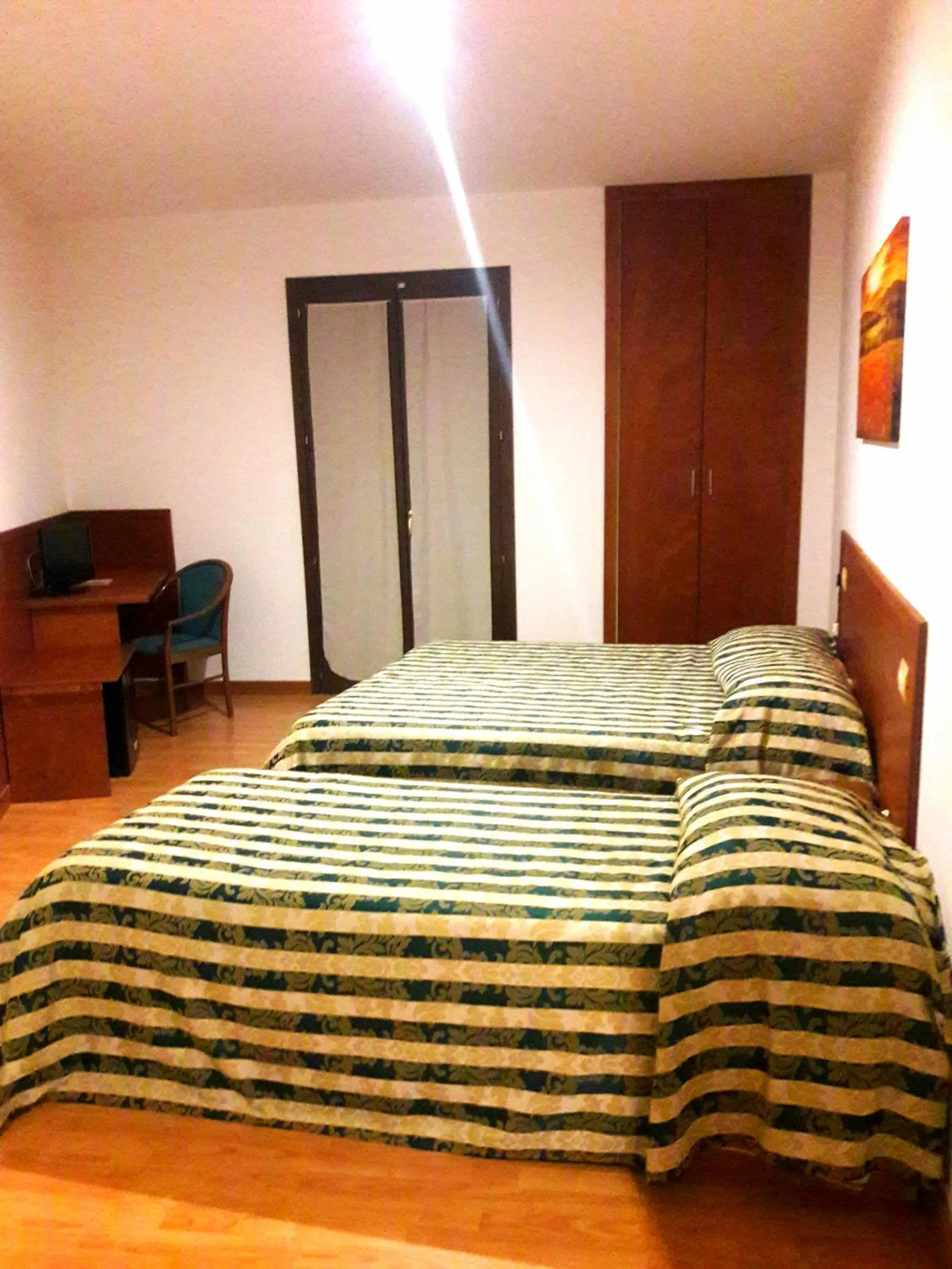 Bed in Hotel Nicolaj
