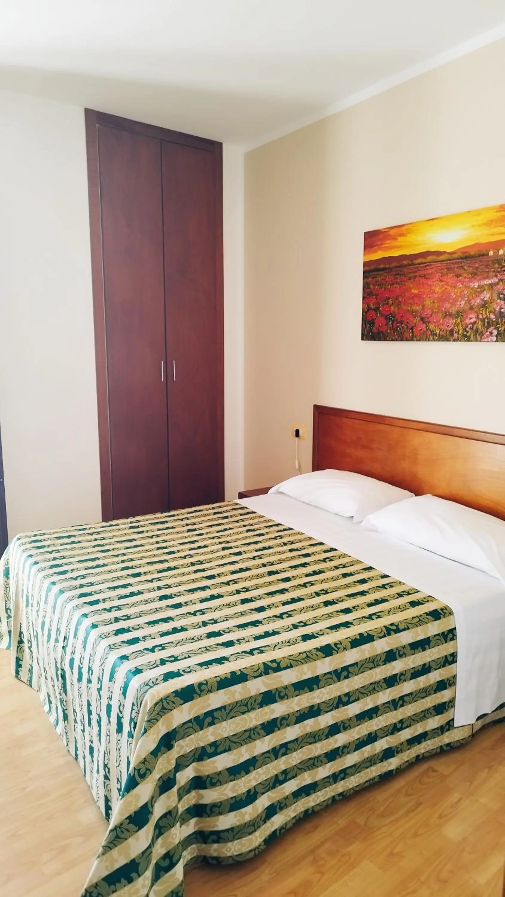 Bed in Hotel Nicolaj