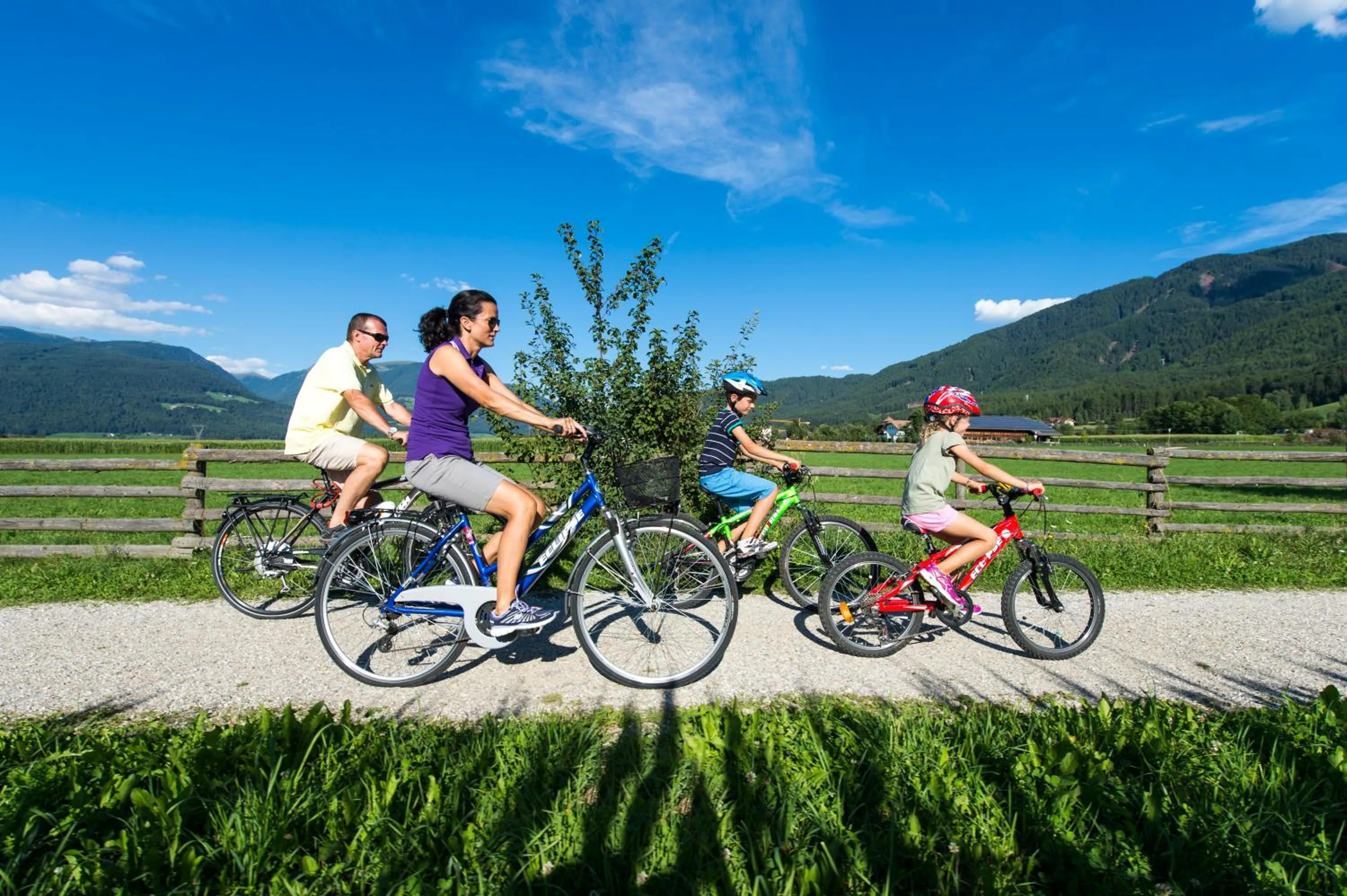 Cycling in Hotel Scherer