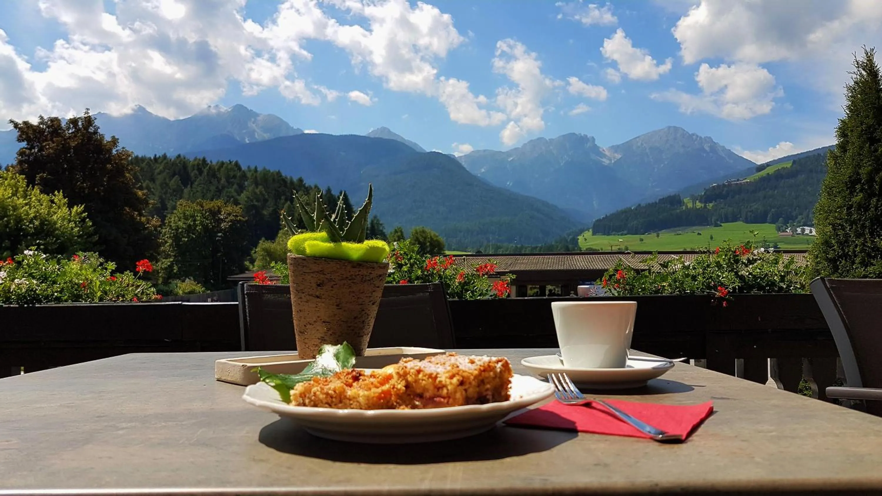 Balcony/Terrace in Hotel Scherer