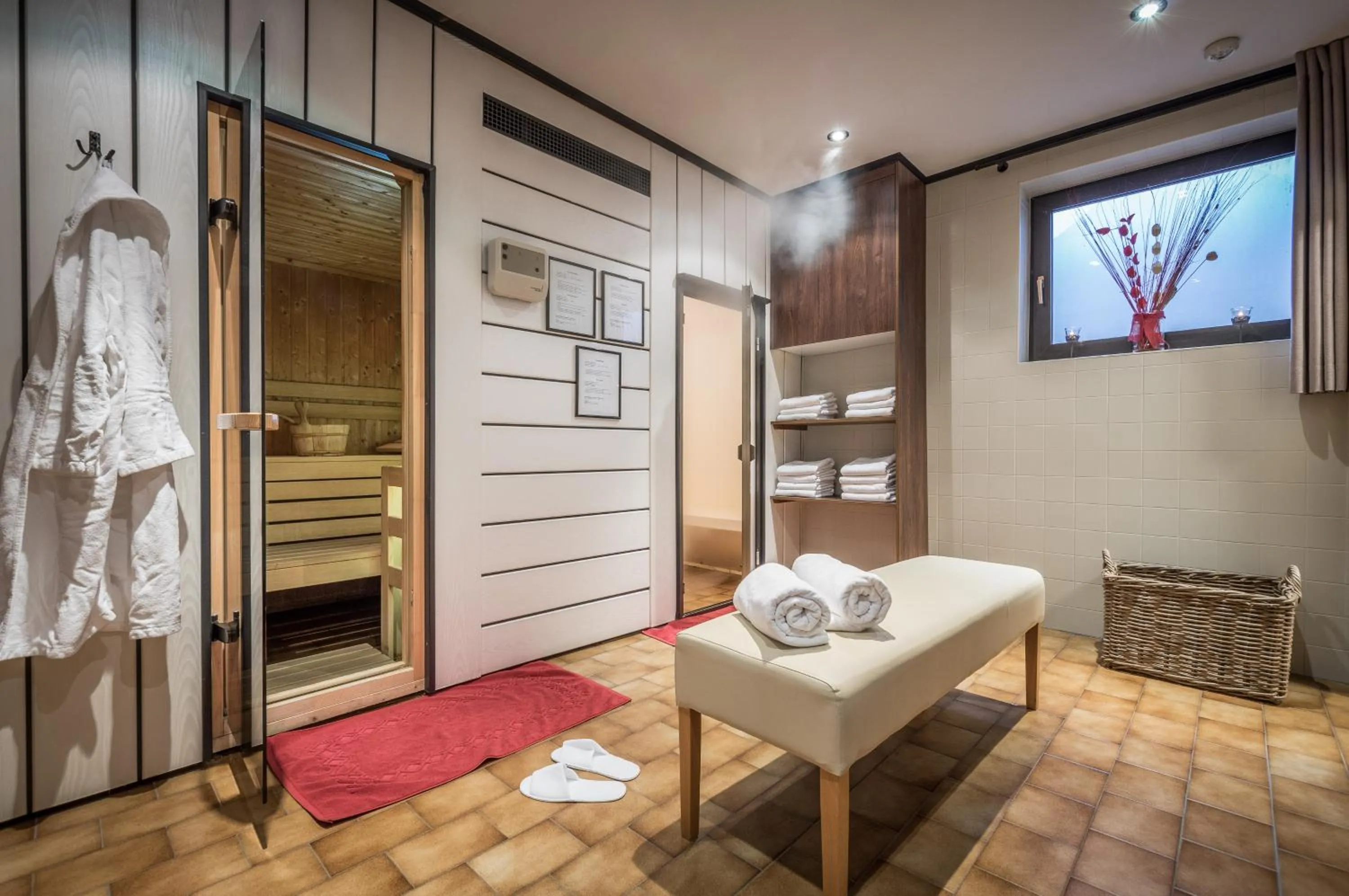Sauna in Hotel Scherer