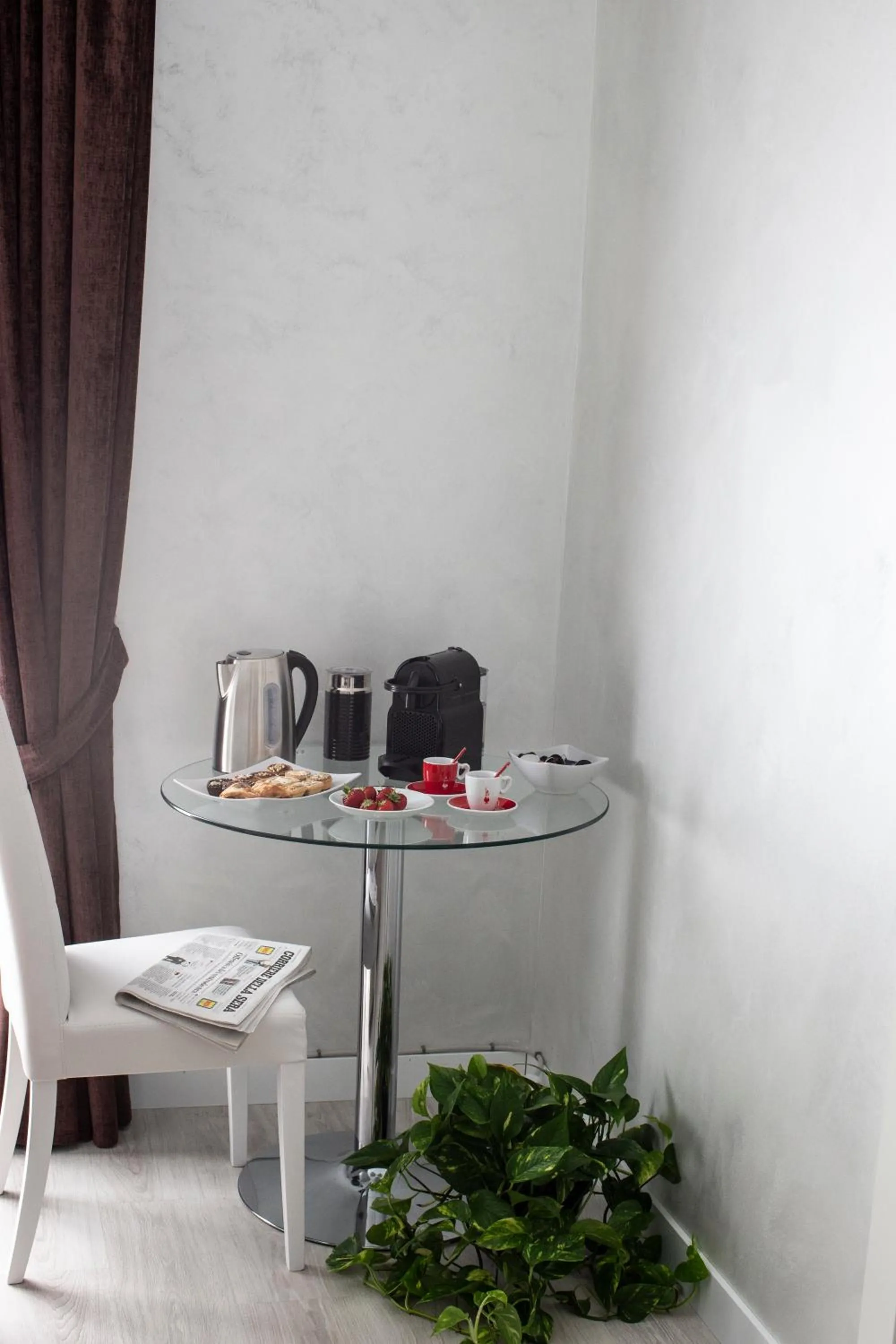 Food and drinks in Il Magnificus Boutique