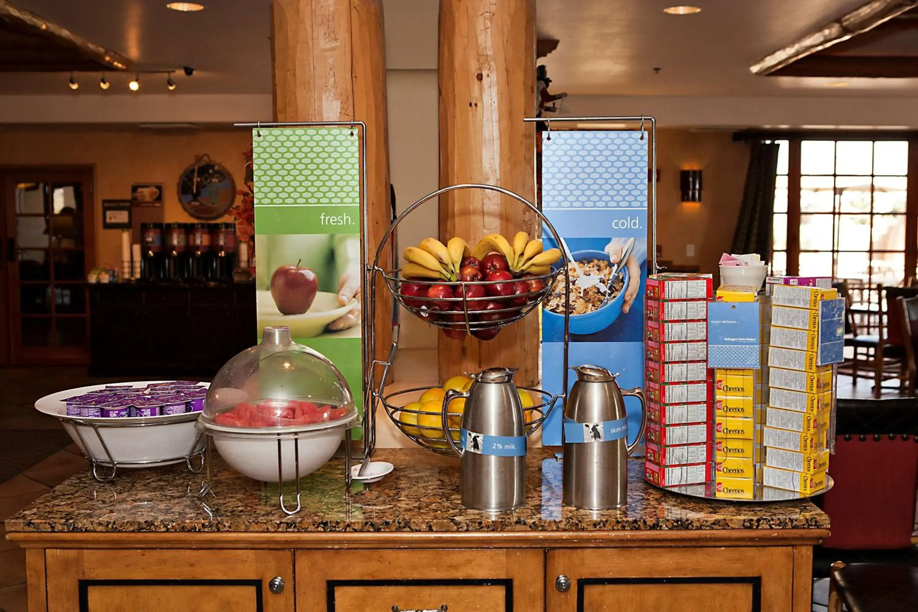 Breakfast in Hampton Inn Kayenta Monument Valley Breakfast in Hampton Inn Kayenta Monument Valley