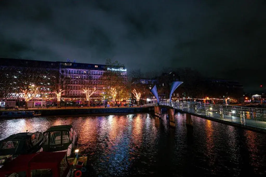 River view in The Bristol Hotel River view in The Bristol Hotel