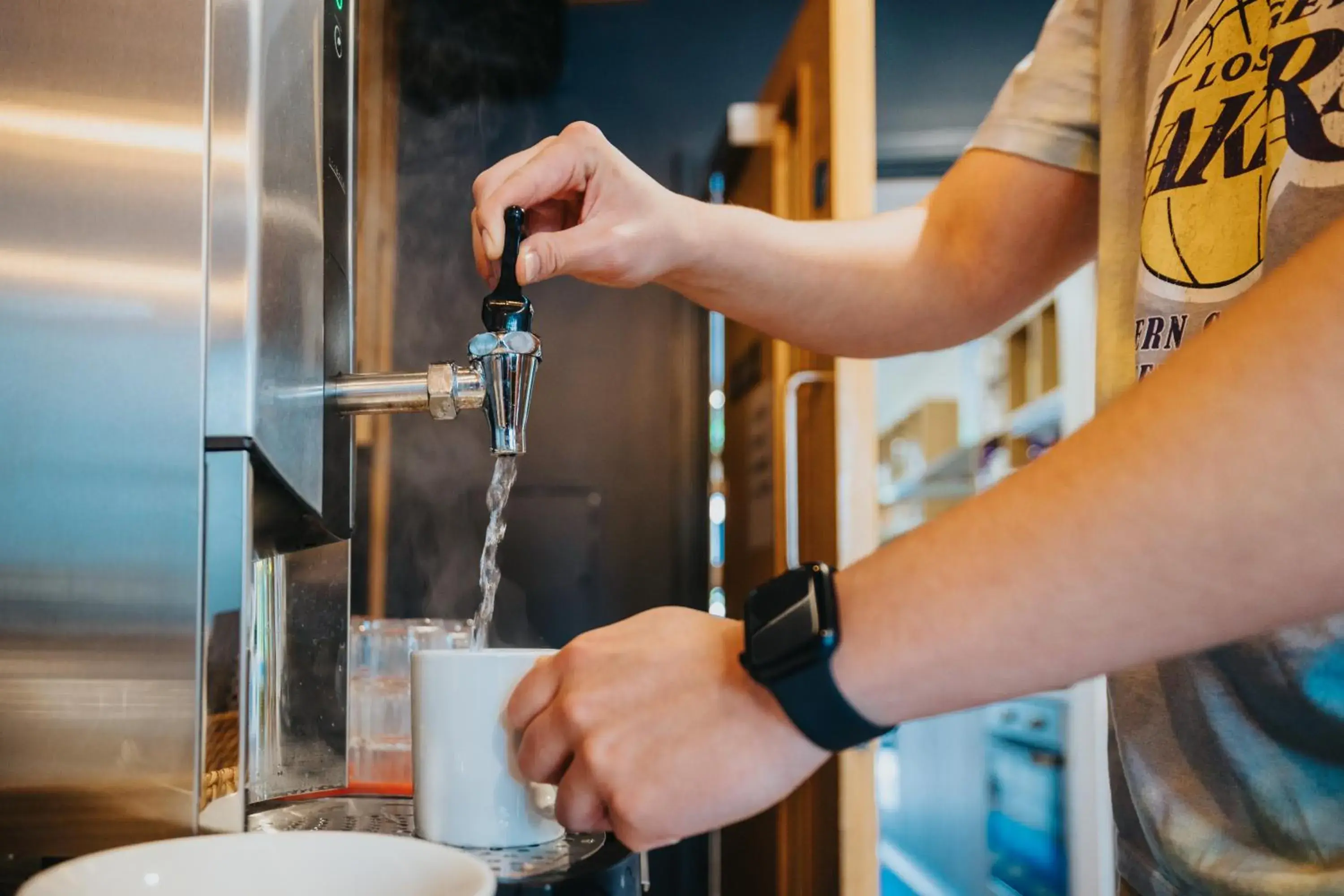 Kitchen or kitchenette in Snoozles Galway City Centre Kitchen or kitchenette in Snoozles Galway City Centre