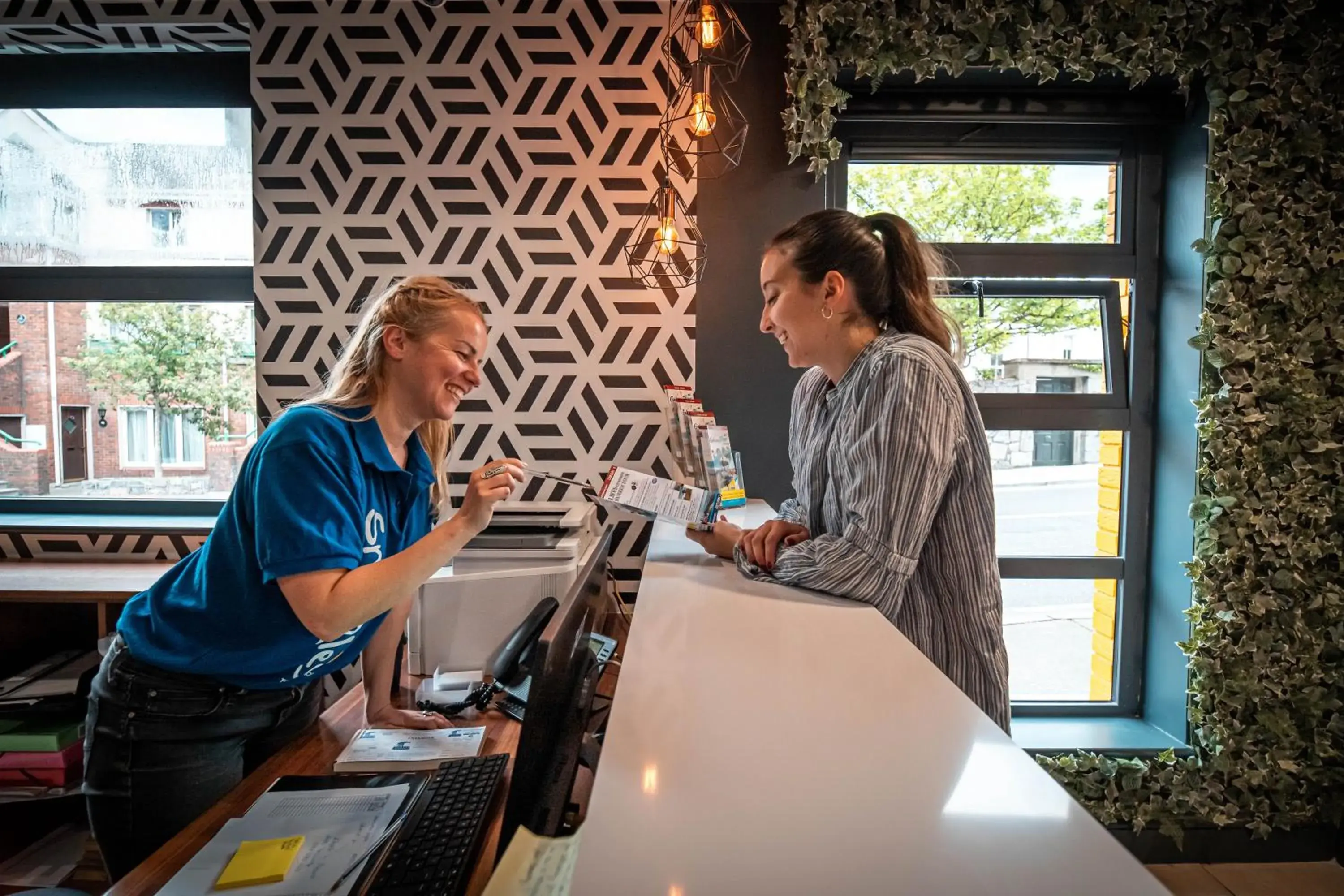Lobby or reception in Snoozles Galway City Centre Lobby or reception in Snoozles Galway City Centre