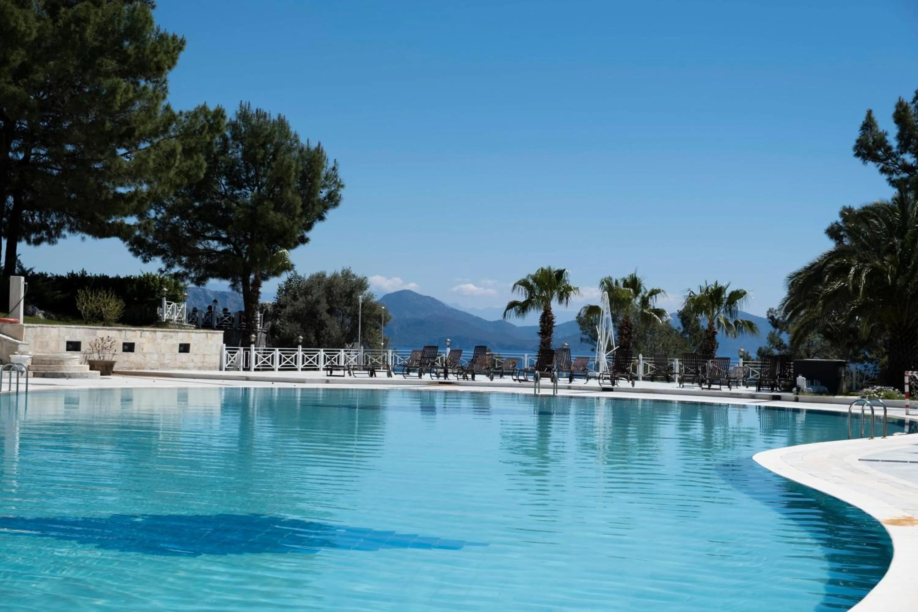 Swimming pool in X Life Hotel Sarıgerme 15 - Adult Hotel