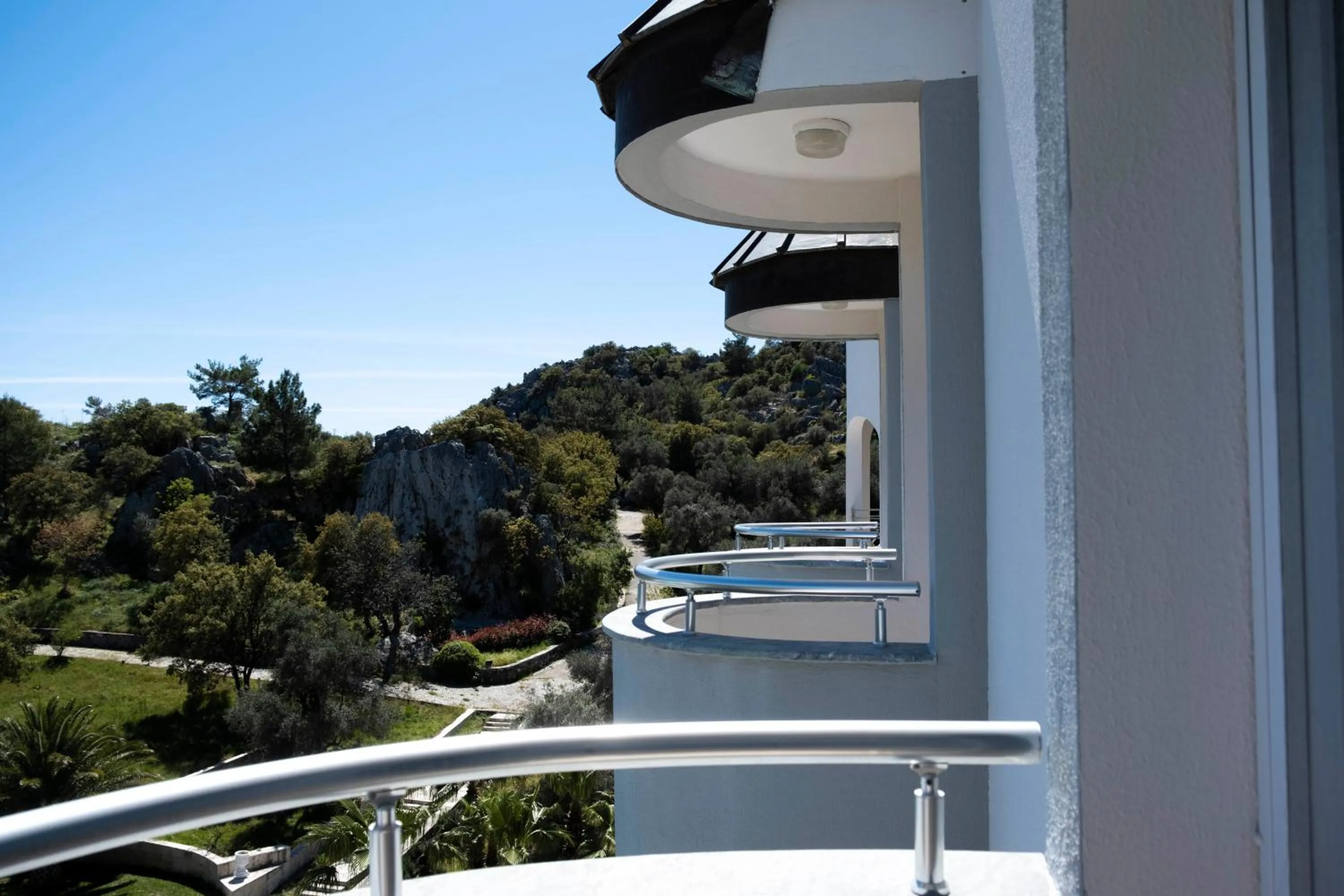 Balcony/Terrace in X Life Hotel Sarıgerme 15 - Adult Hotel