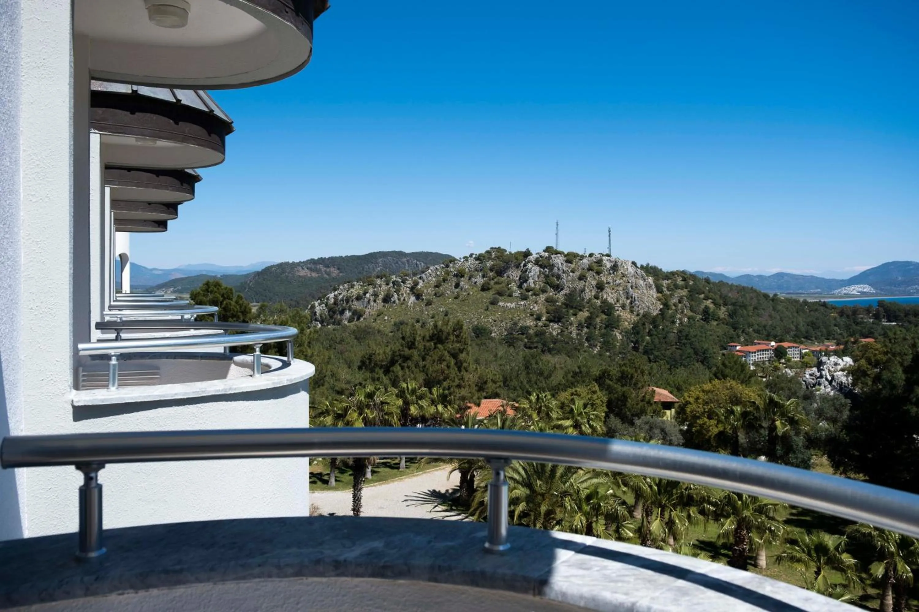 Balcony/Terrace in X Life Hotel Sarıgerme 15 - Adult Hotel