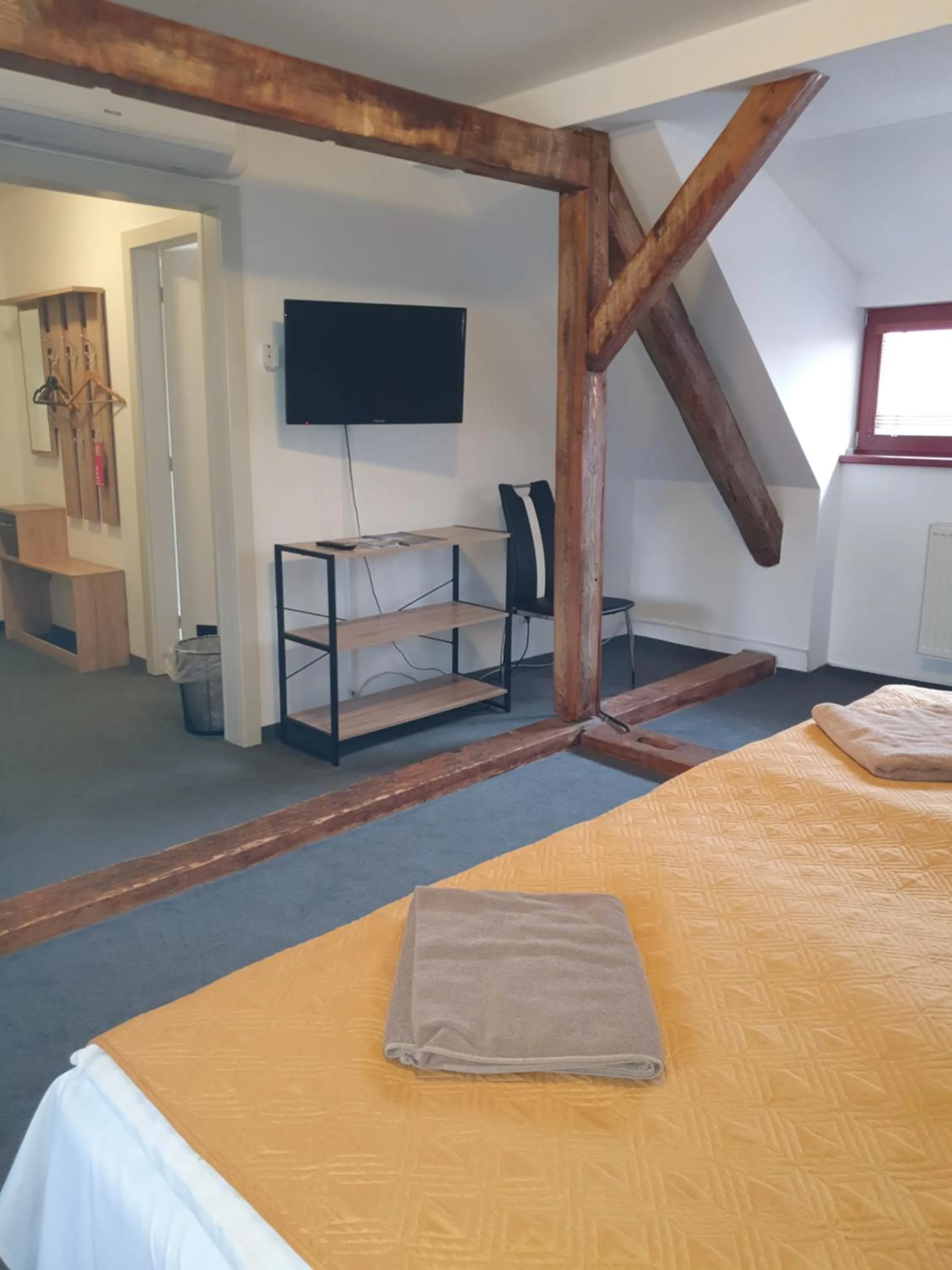 Photo of the whole room, Bed in Pension U Tří sedláků