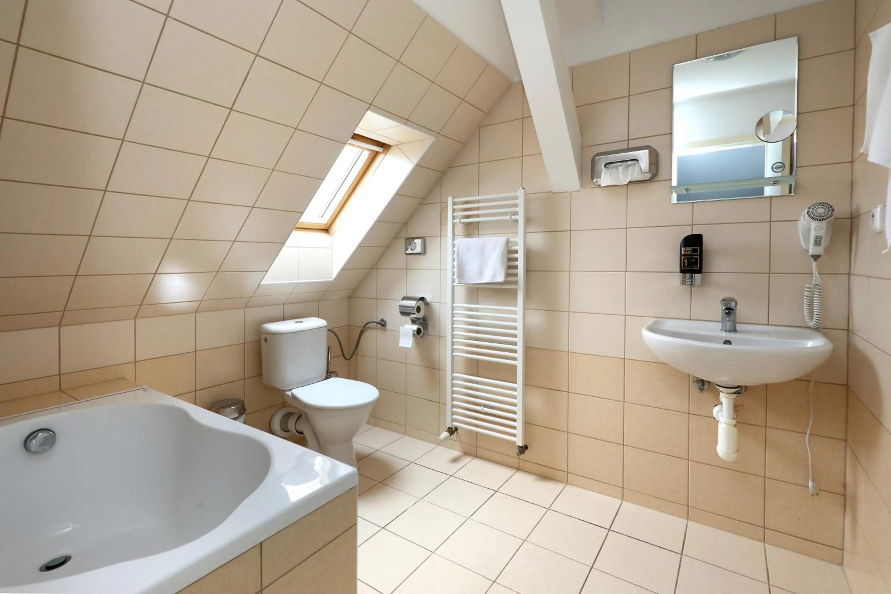 Toilet in Pension U Tří sedláků