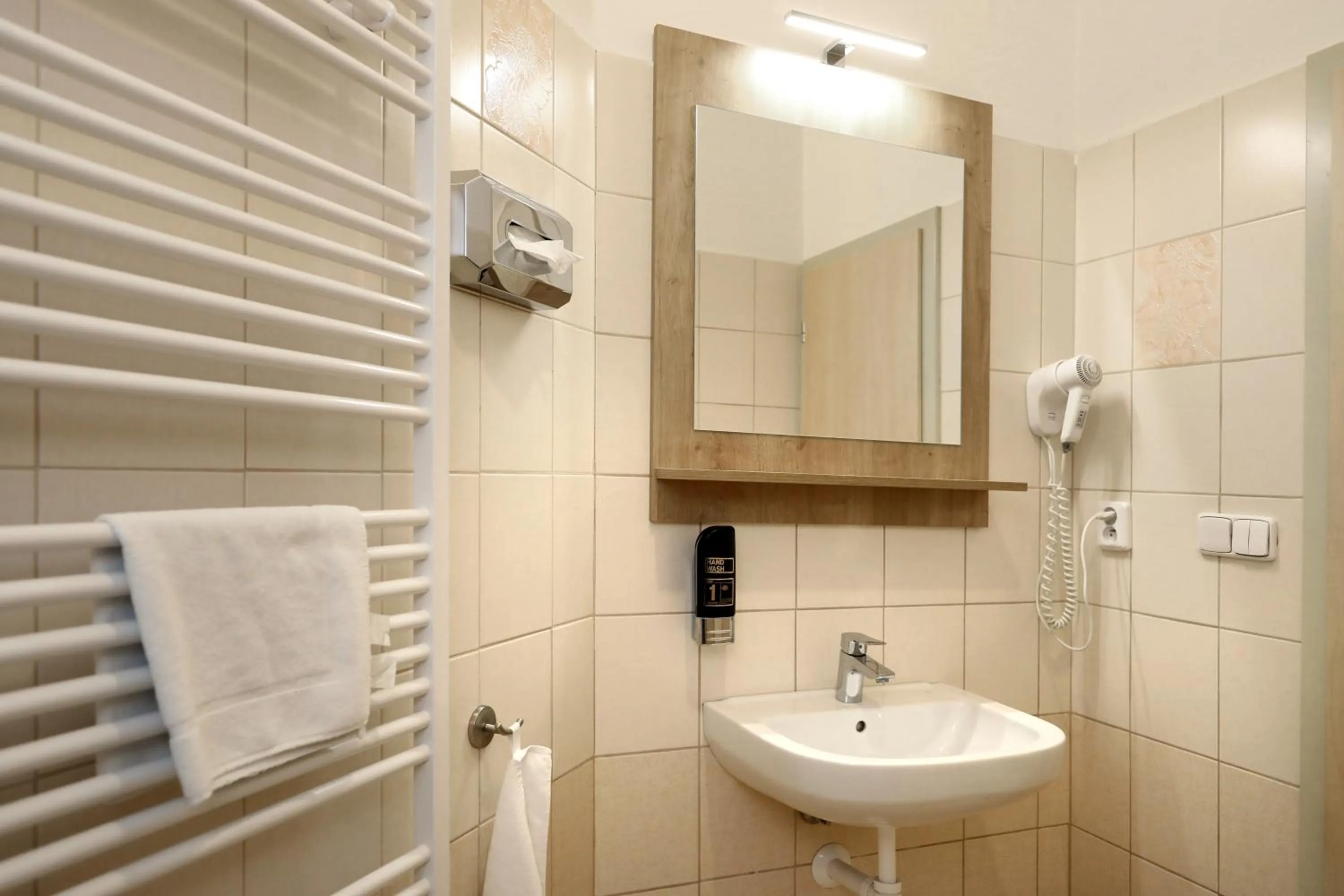 Shower in Pension U Tří sedláků