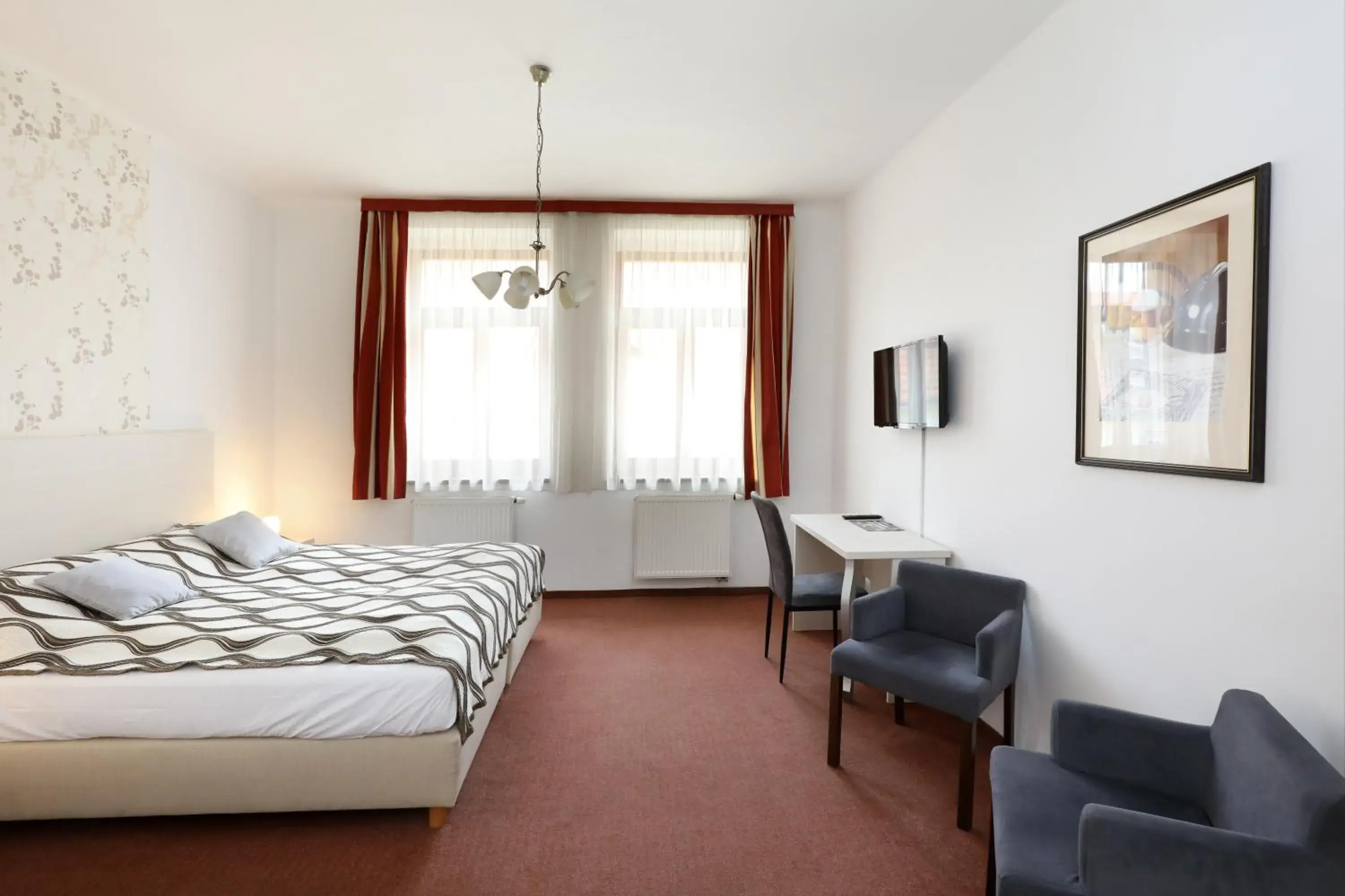 Double or Twin Room in Pension U Tří sedláků Double or Twin Room in Pension U Tří sedláků