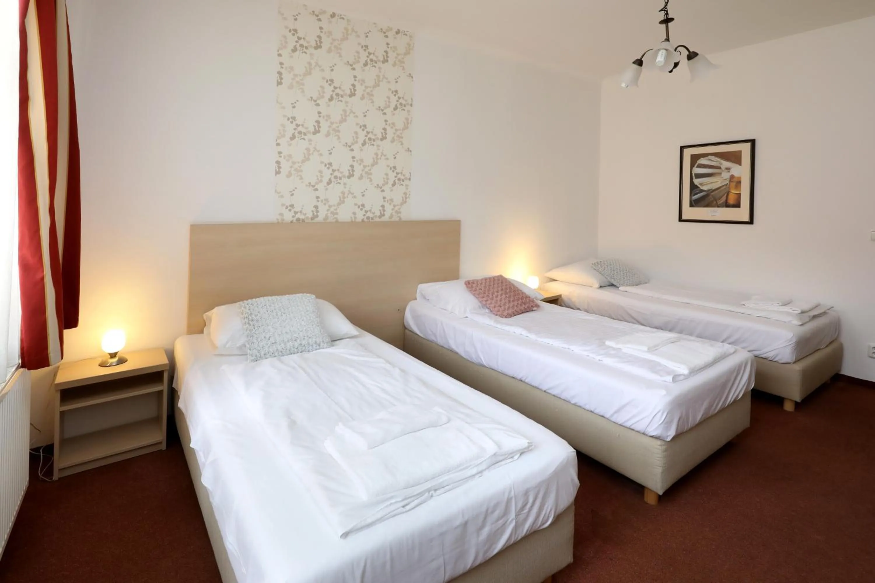 Bed in Pension U Tří sedláků