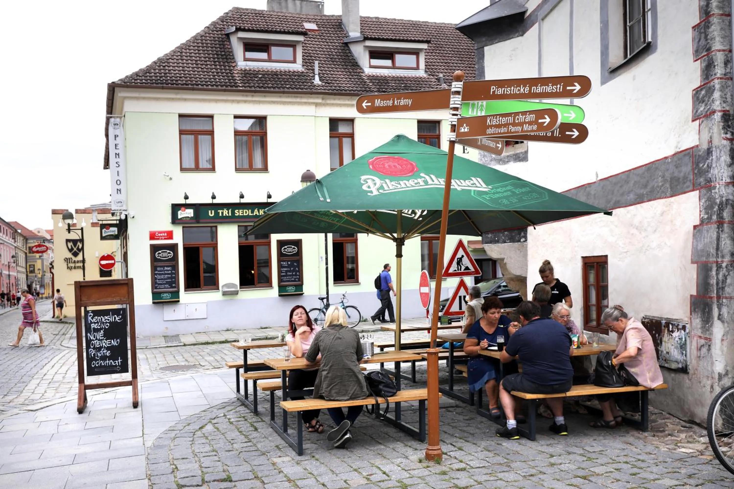 People in Pension U Tří sedláků