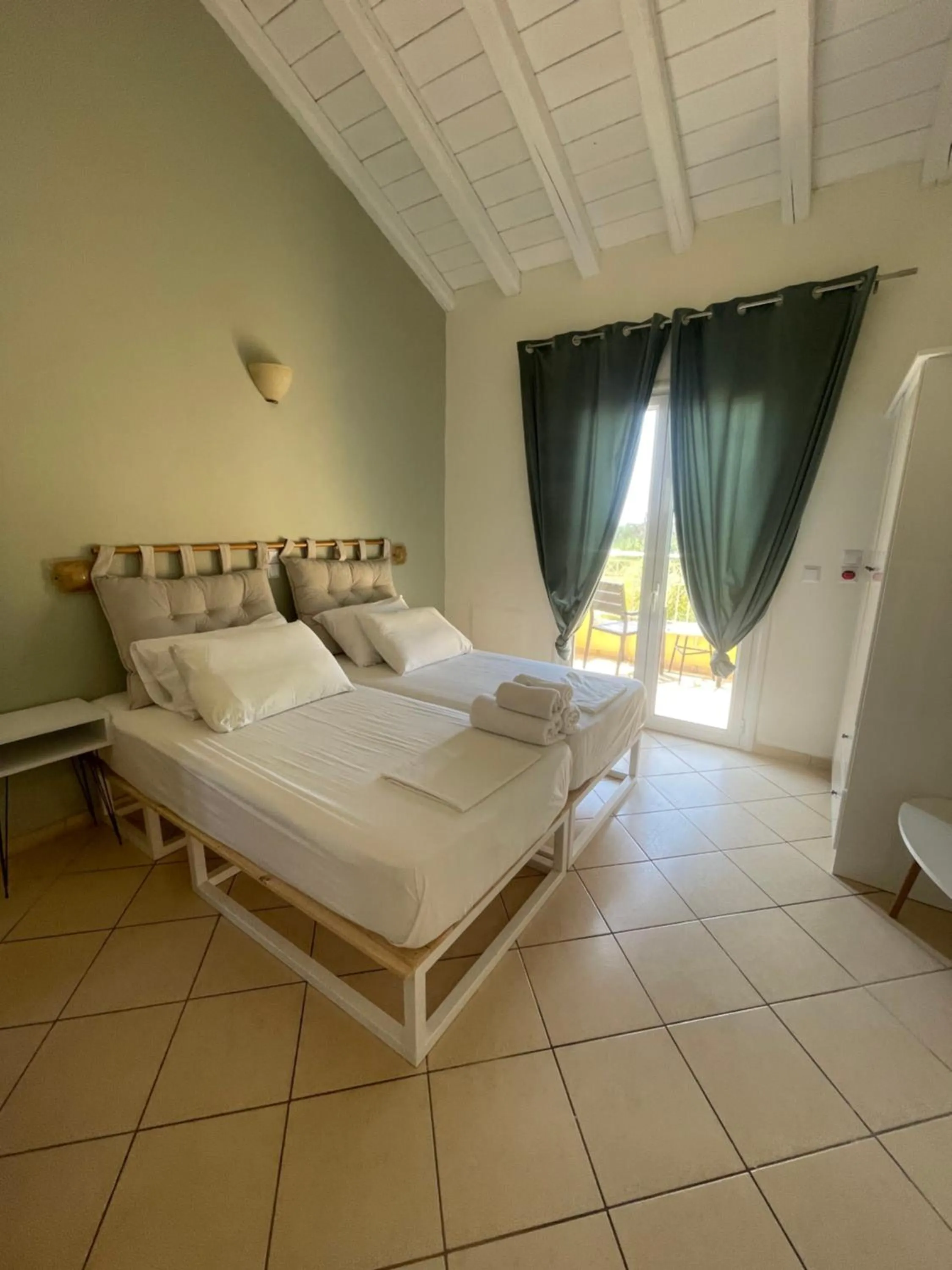 Bedroom in Mythos apts rentit