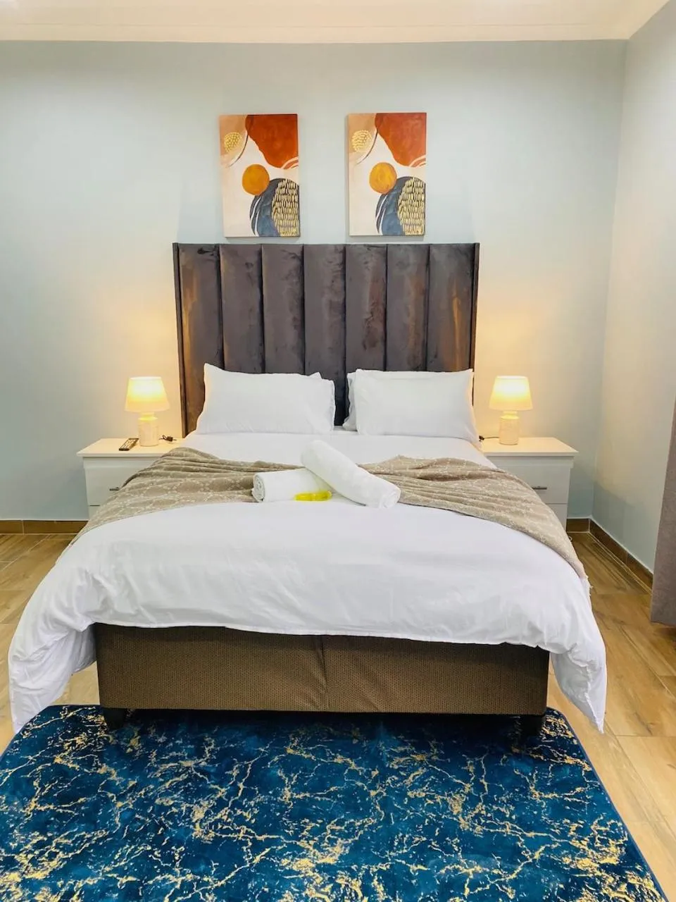 Bed in Airport Imperial Guest House