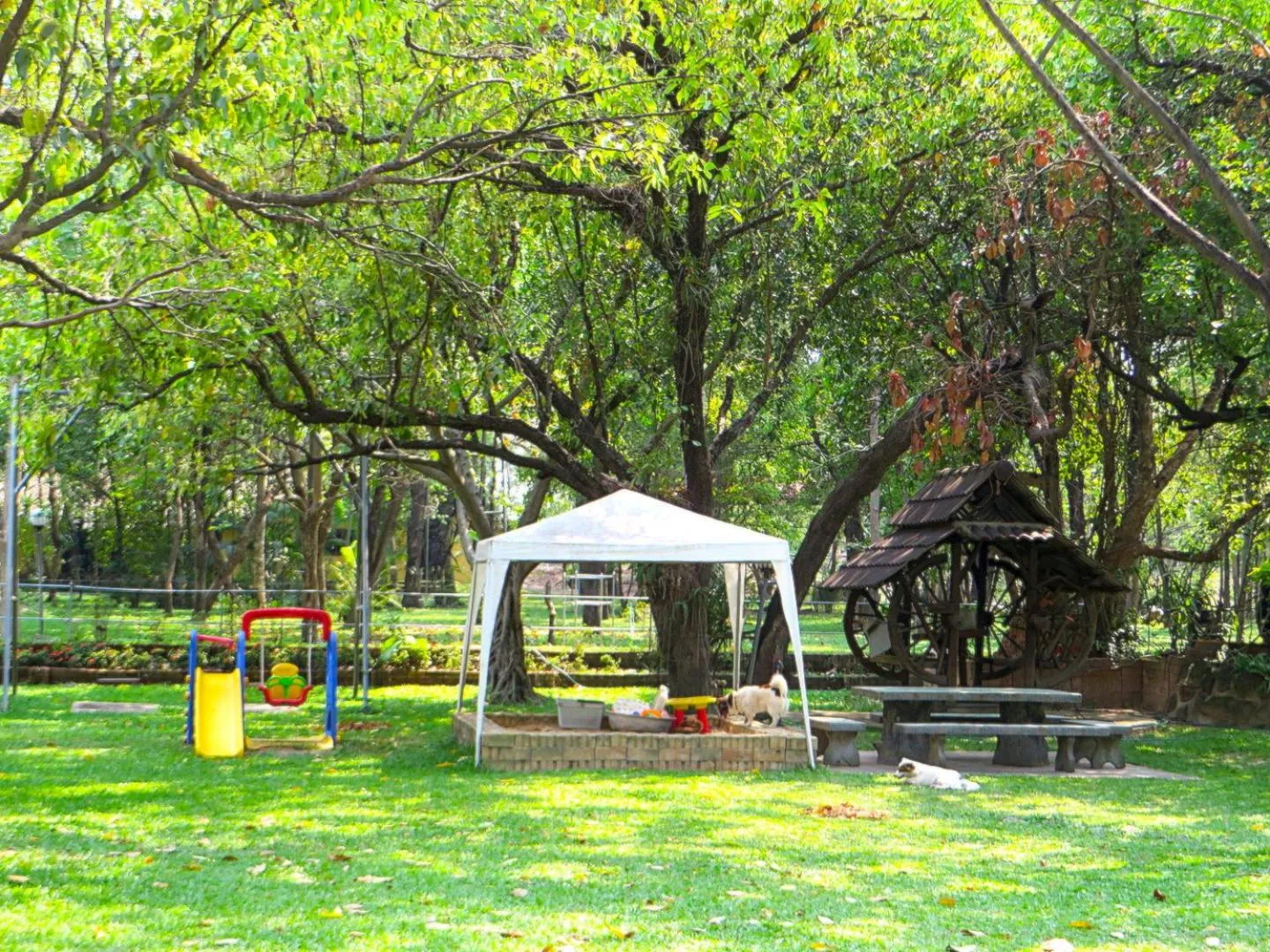 Children play ground in Isaan Perazim Park