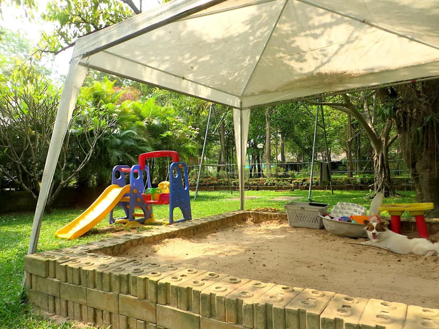 Children play ground in Isaan Perazim Park