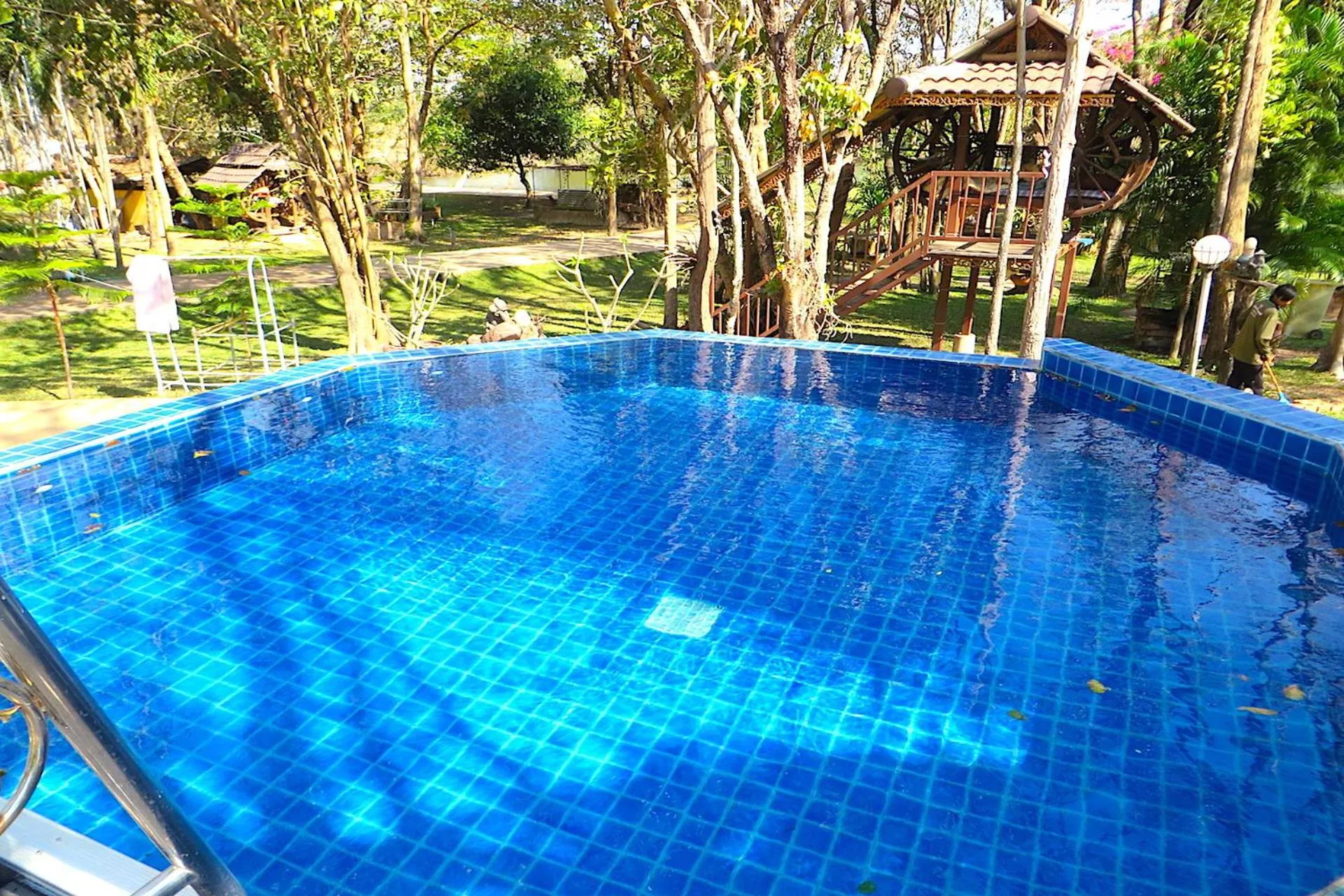 Swimming pool in Isaan Perazim Park