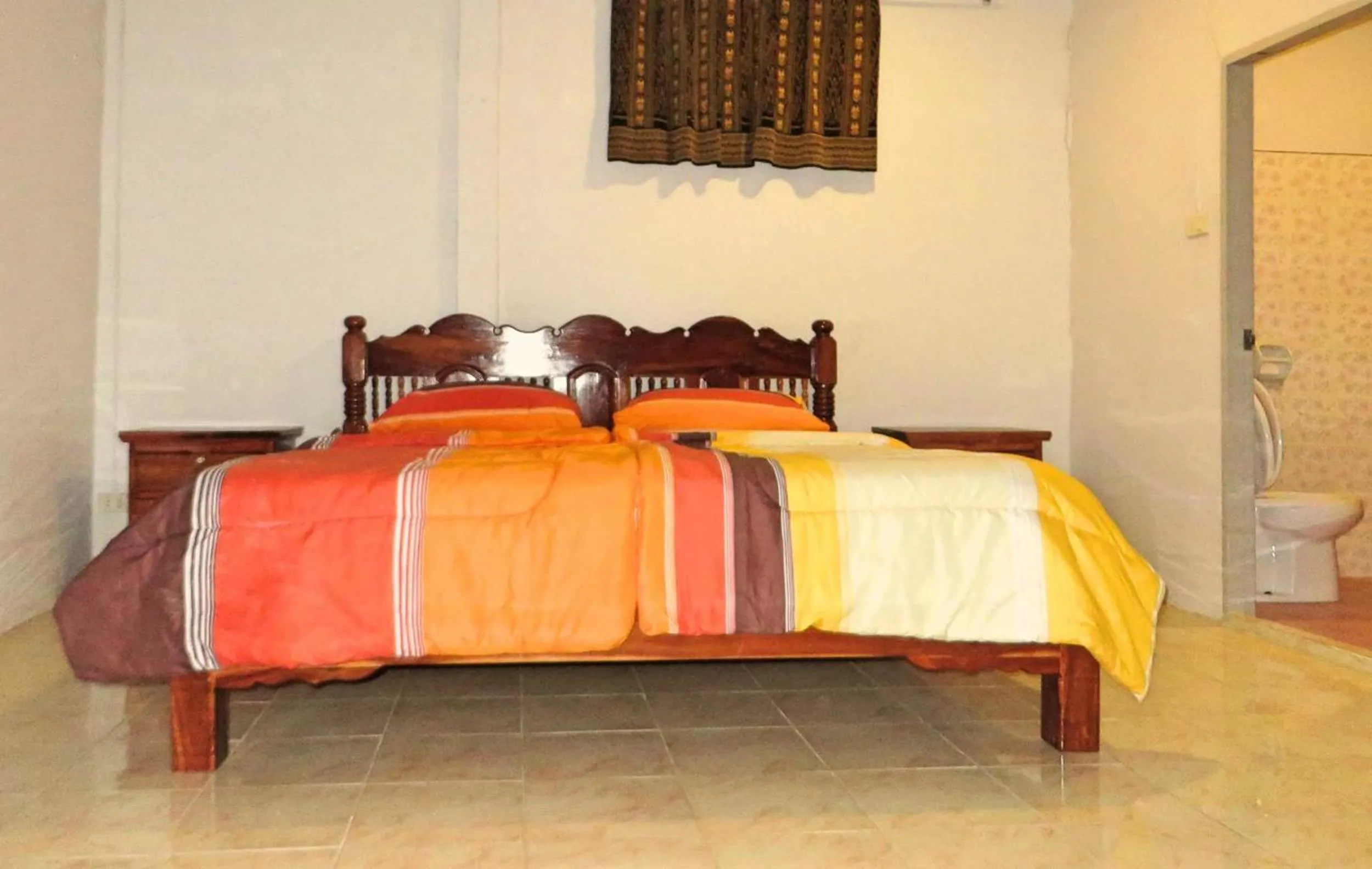 Bedroom, Bed in Isaan Perazim Park