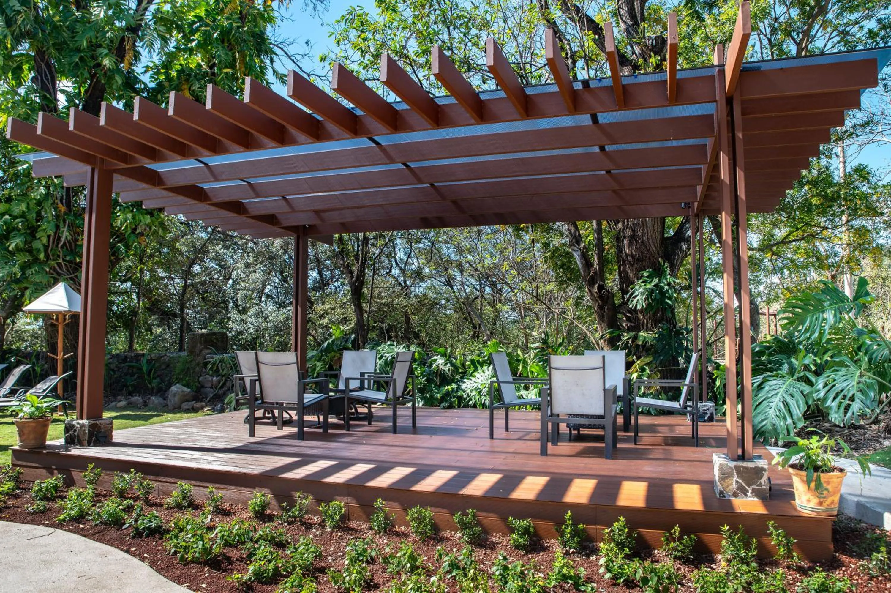 Decorative detail in Hacienda Guachipelin Volcano Ranch Hotel & Hot Springs