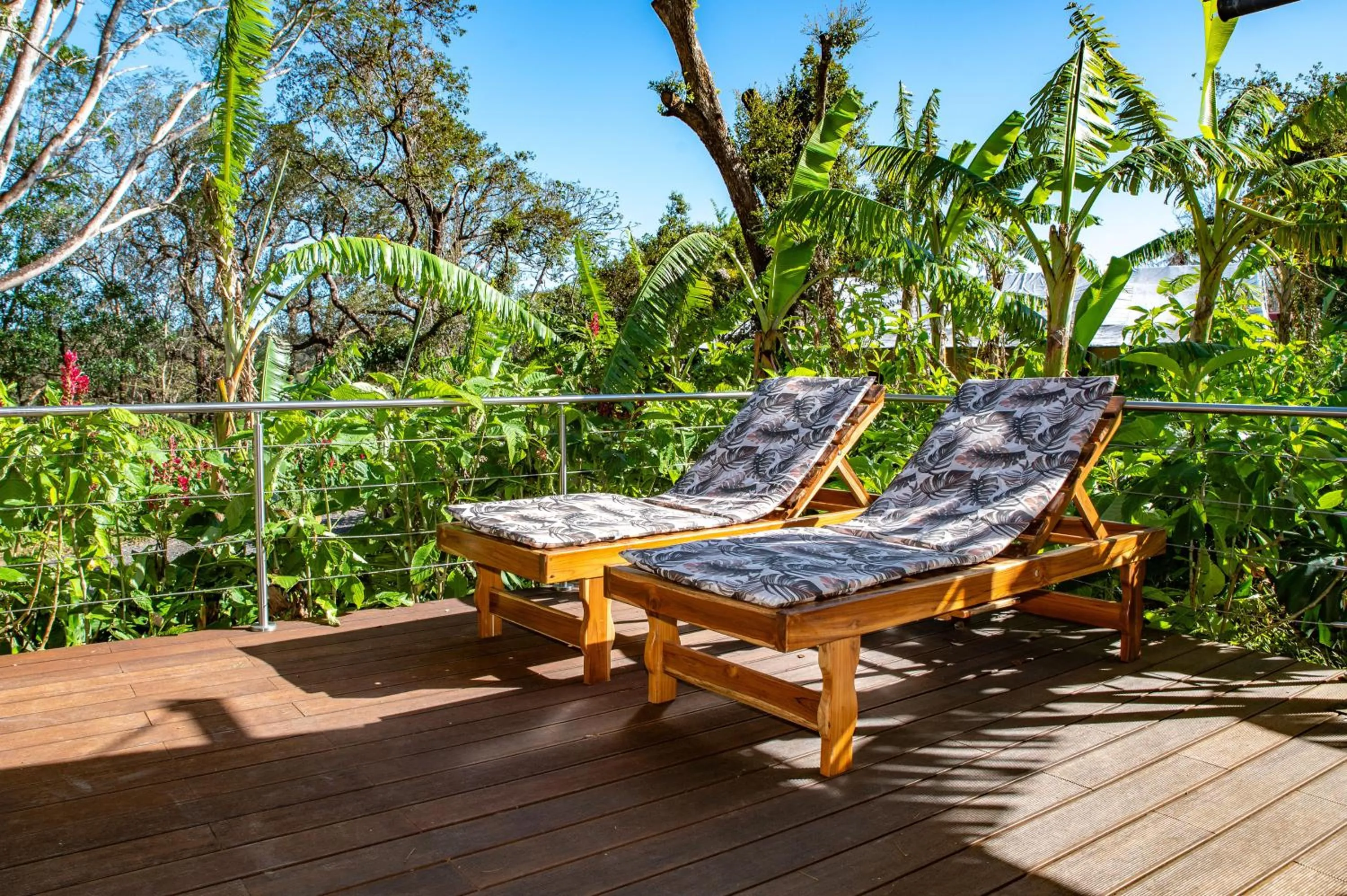 Patio in Hacienda Guachipelin Volcano Ranch Hotel & Hot Springs