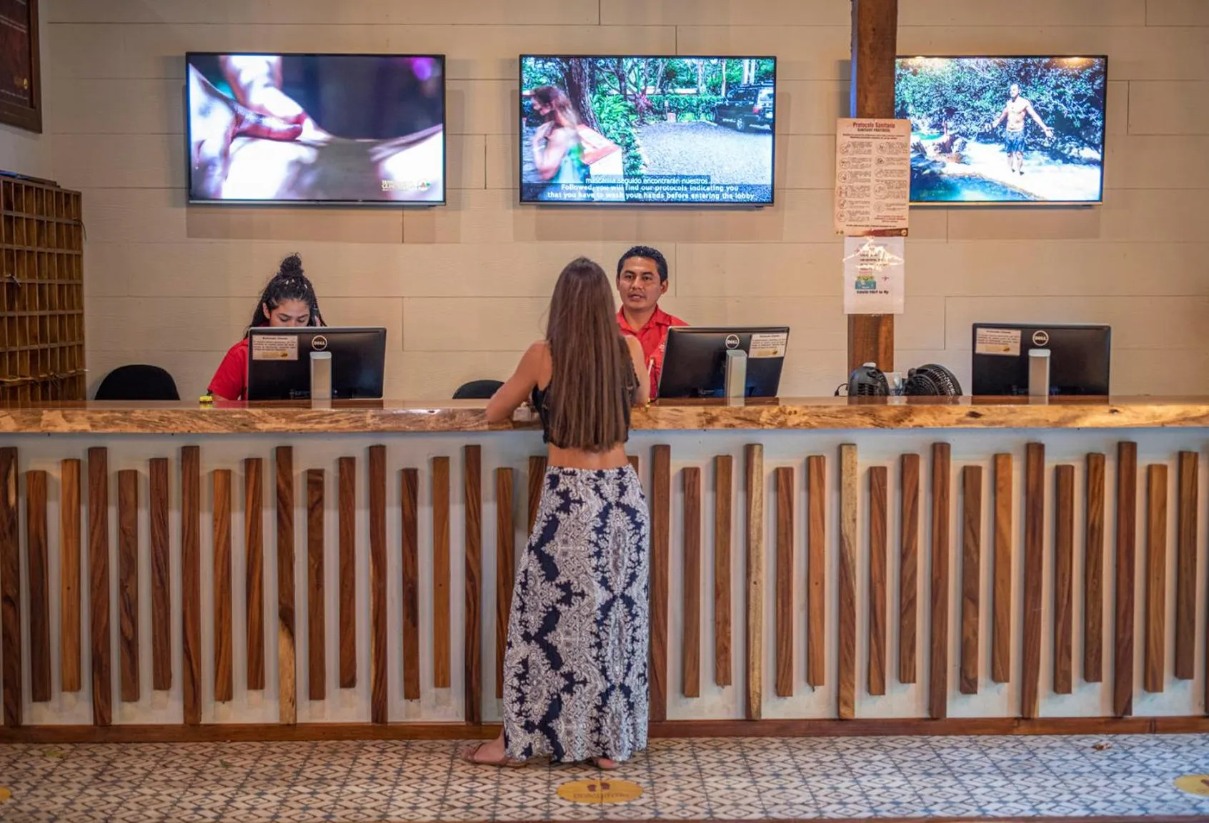 Lobby or reception in Hacienda Guachipelin Volcano Ranch Hotel & Hot Springs