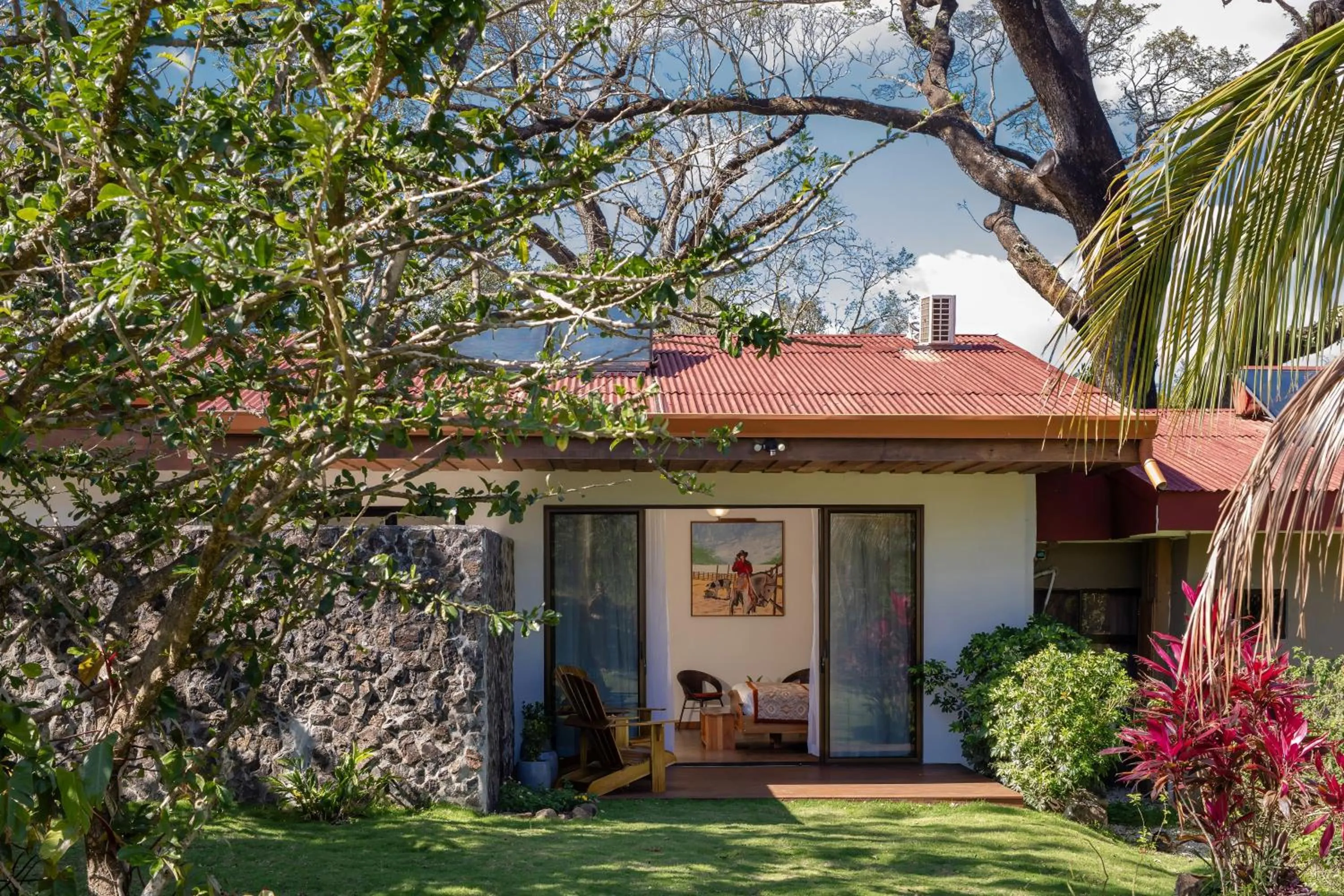 Balcony/Terrace in Hacienda Guachipelin Volcano Ranch Hotel & Hot Springs