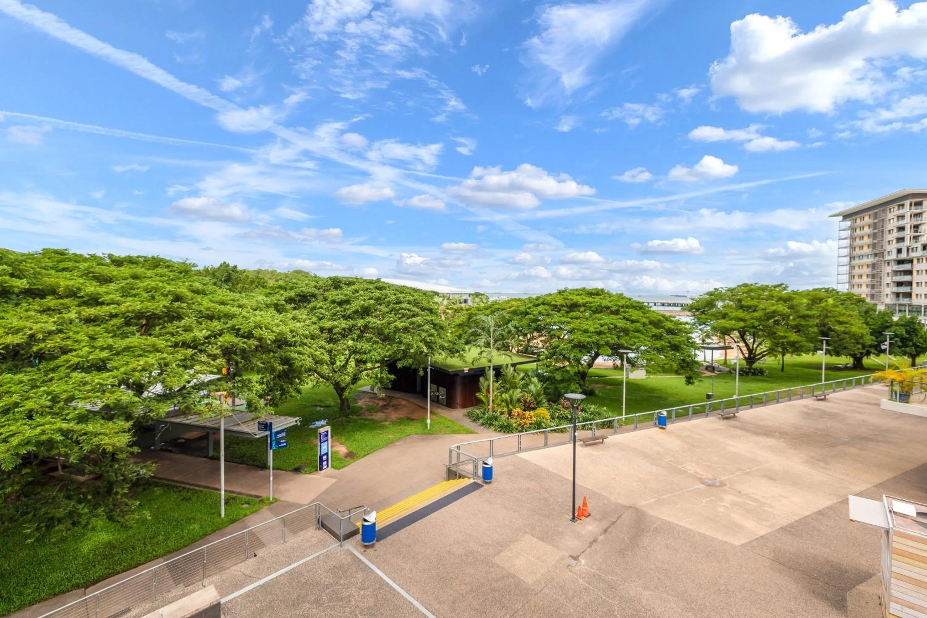 Natural landscape in Darwin Waterfront Short Stay Apartments