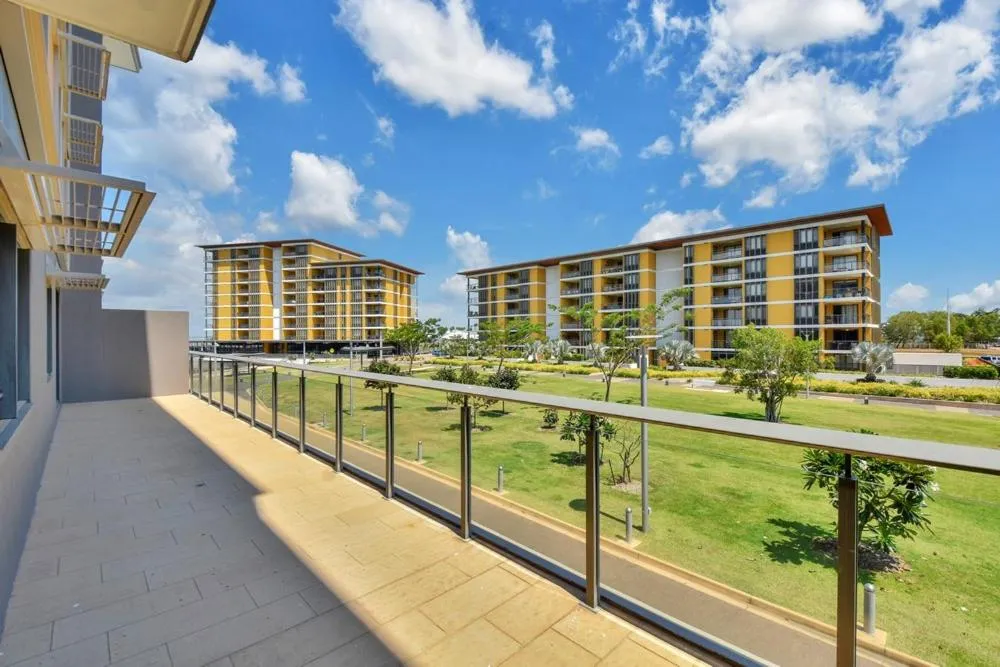 Balcony/Terrace in Darwin Waterfront Short Stay Apartments